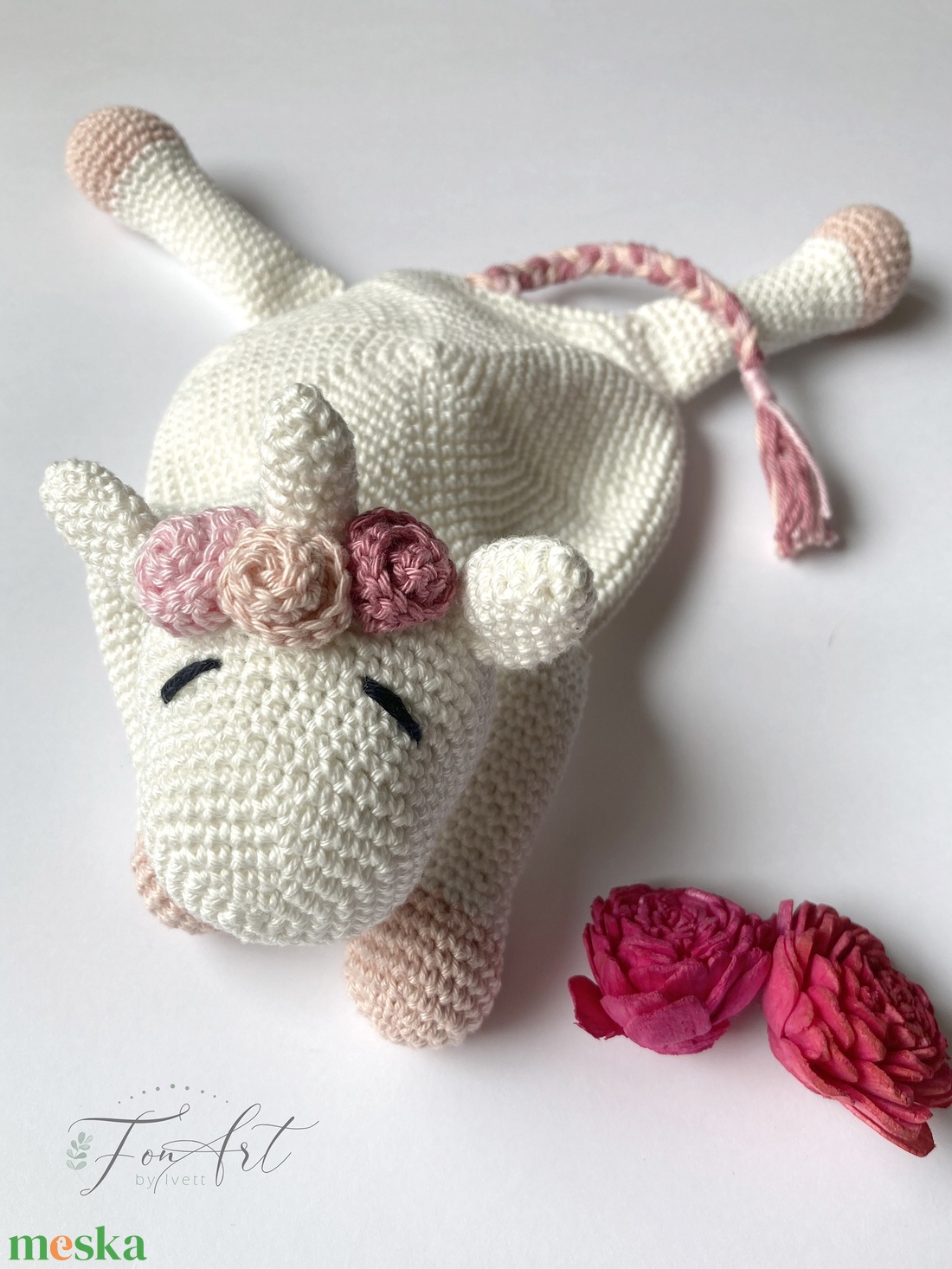 Unikornis amigurumi szett - játék & sport - Meska.hu