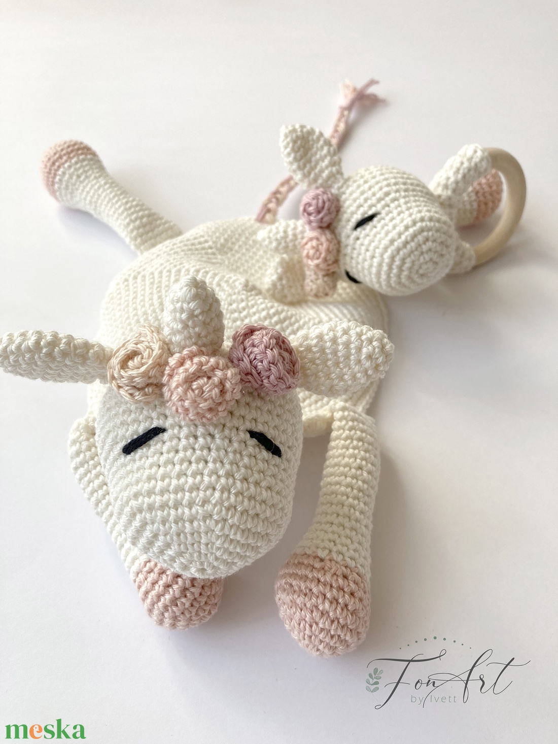 Unikornis amigurumi szett - játék & sport - babalátogató ajándékcsomag - Meska.hu Unikornis amigurumi szett - játék & sport - babalátogató ajándékcsomag - Meska.hu