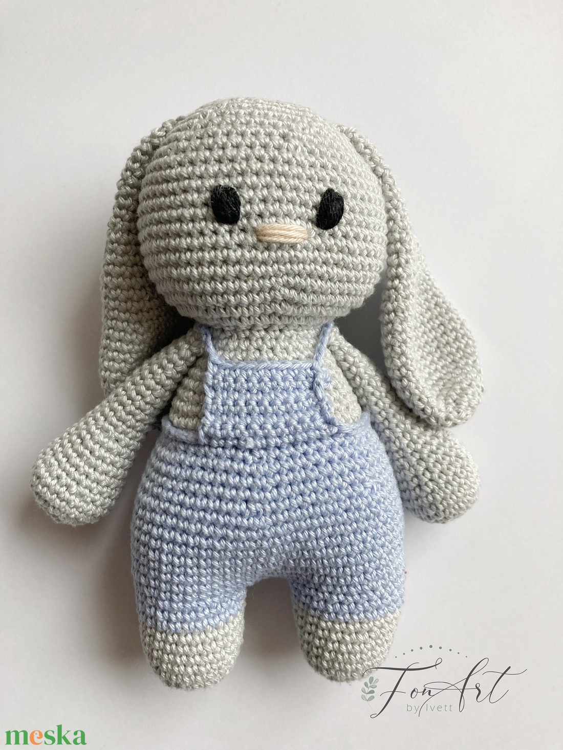 Amigurumi nyuszi - játék & sport - plüssállat & játékfigura - nyuszi - Meska.hu