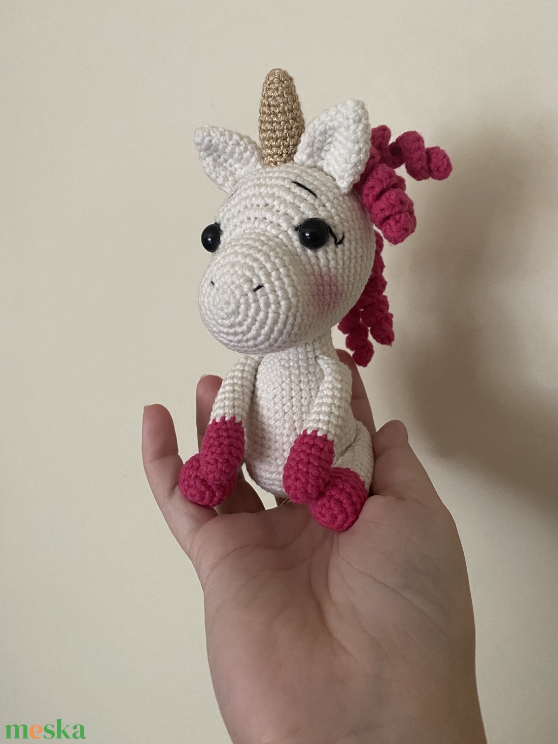 Süti az unikornis - horgolásminta  - diy (csináld magad) - szabásminta, útmutató - horgolási minta - Meska.hu