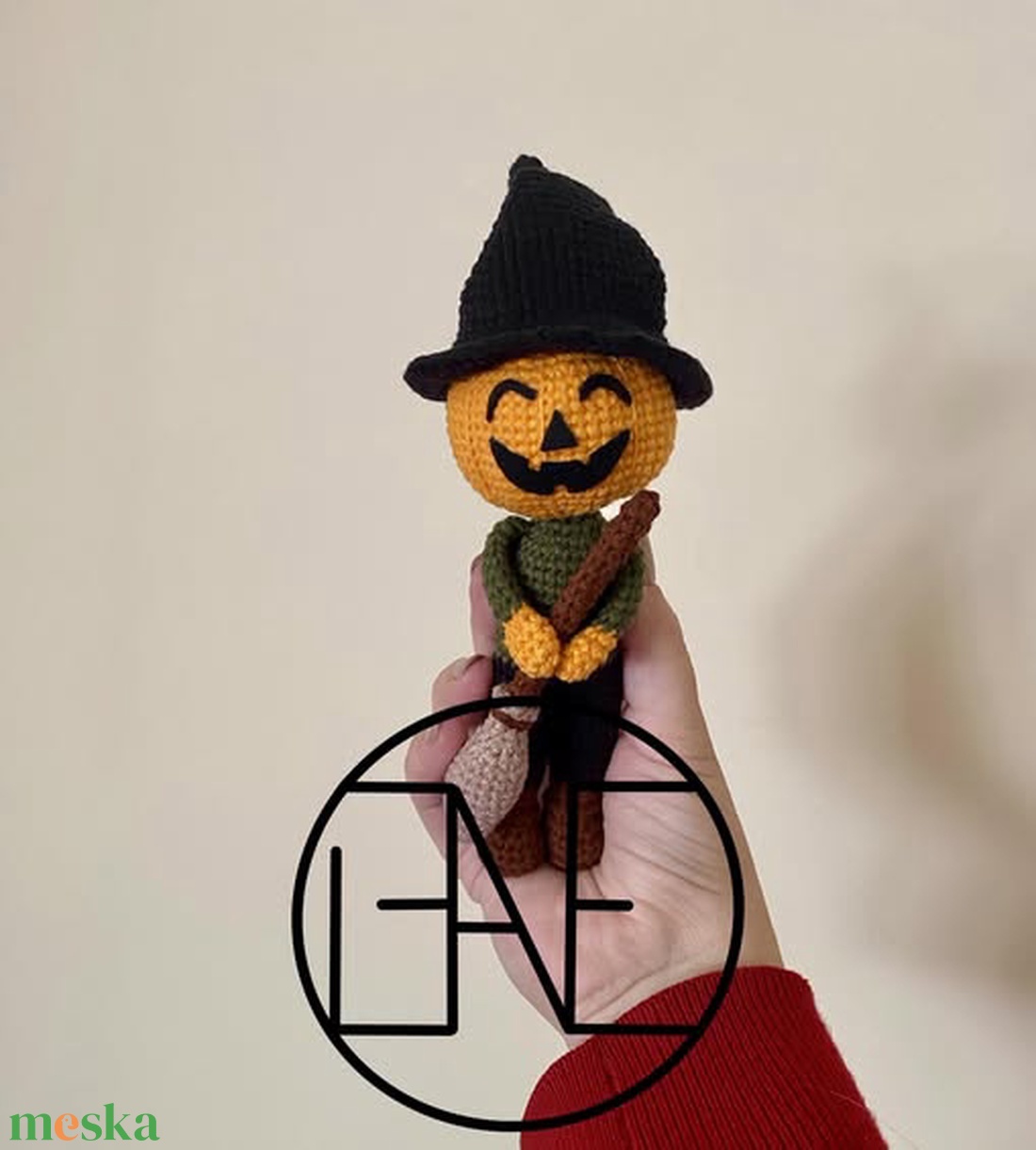 Jack, a boszi segéd - horgolásminta - diy (csináld magad) - szabásminta, útmutató - horgolási minta - Meska.hu