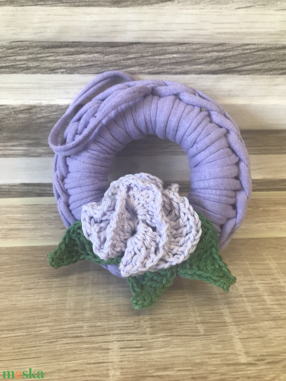 Virágos kicsi ajtó dísz - otthon & életmód - dekoráció - ajtó- és ablak dekoráció - ajtódísz & kopogtató - Meska.hu