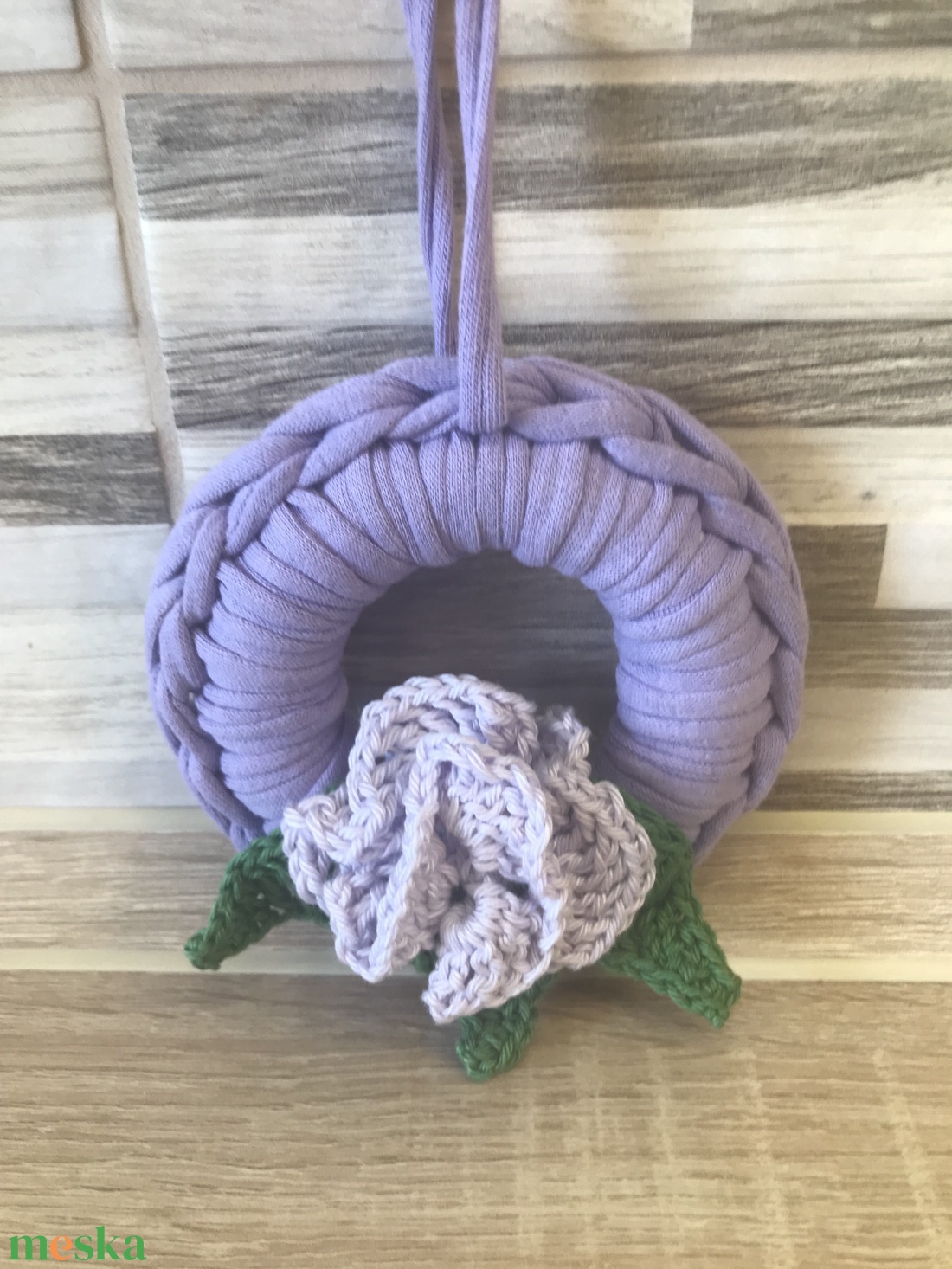 Virágos kicsi ajtó dísz - otthon & életmód - dekoráció - ajtó- és ablak dekoráció - ajtódísz & kopogtató - Meska.hu