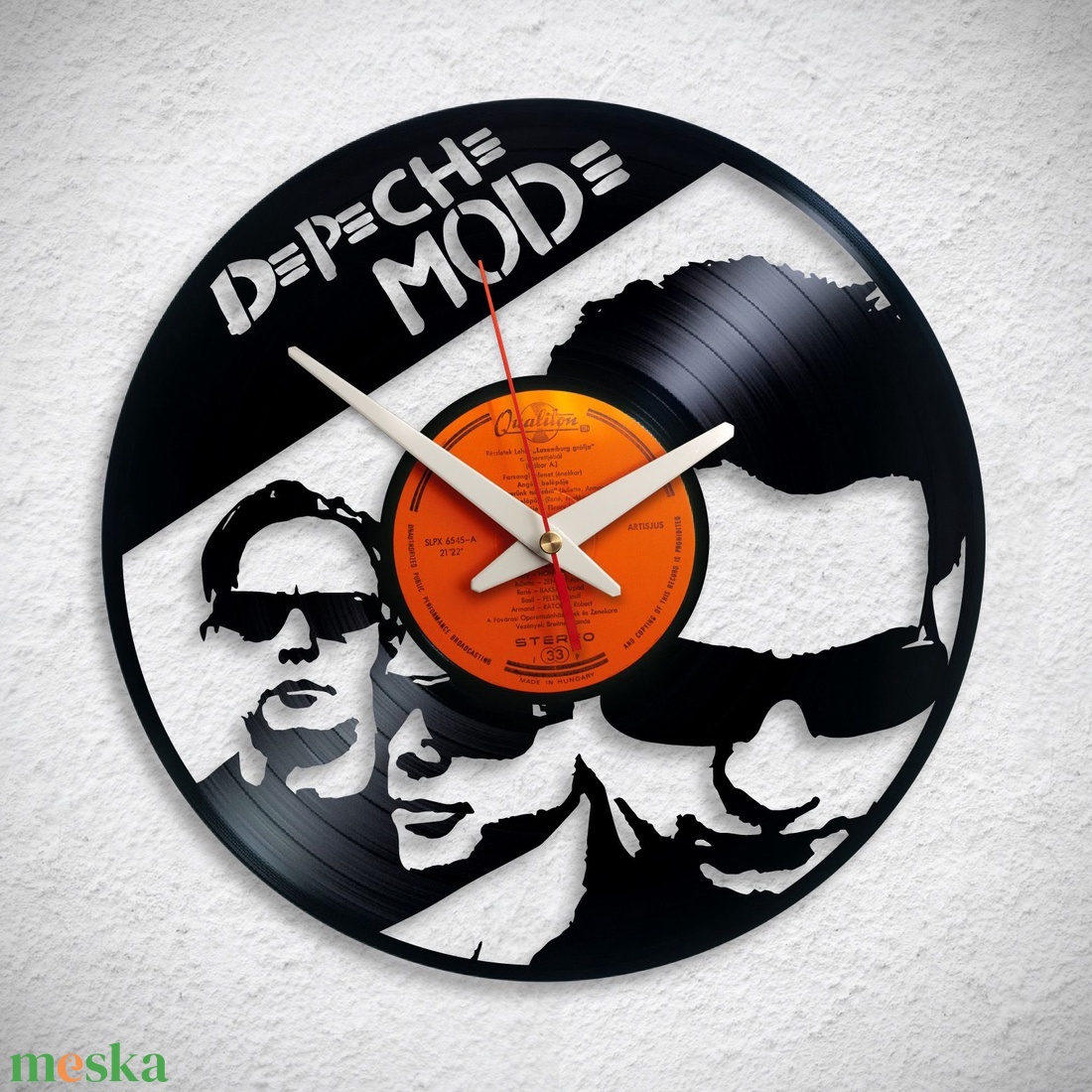 Depeche Mode - Bakelit falióra - otthon & életmód - dekoráció - fali és függő dekoráció - falióra & óra - Meska.hu