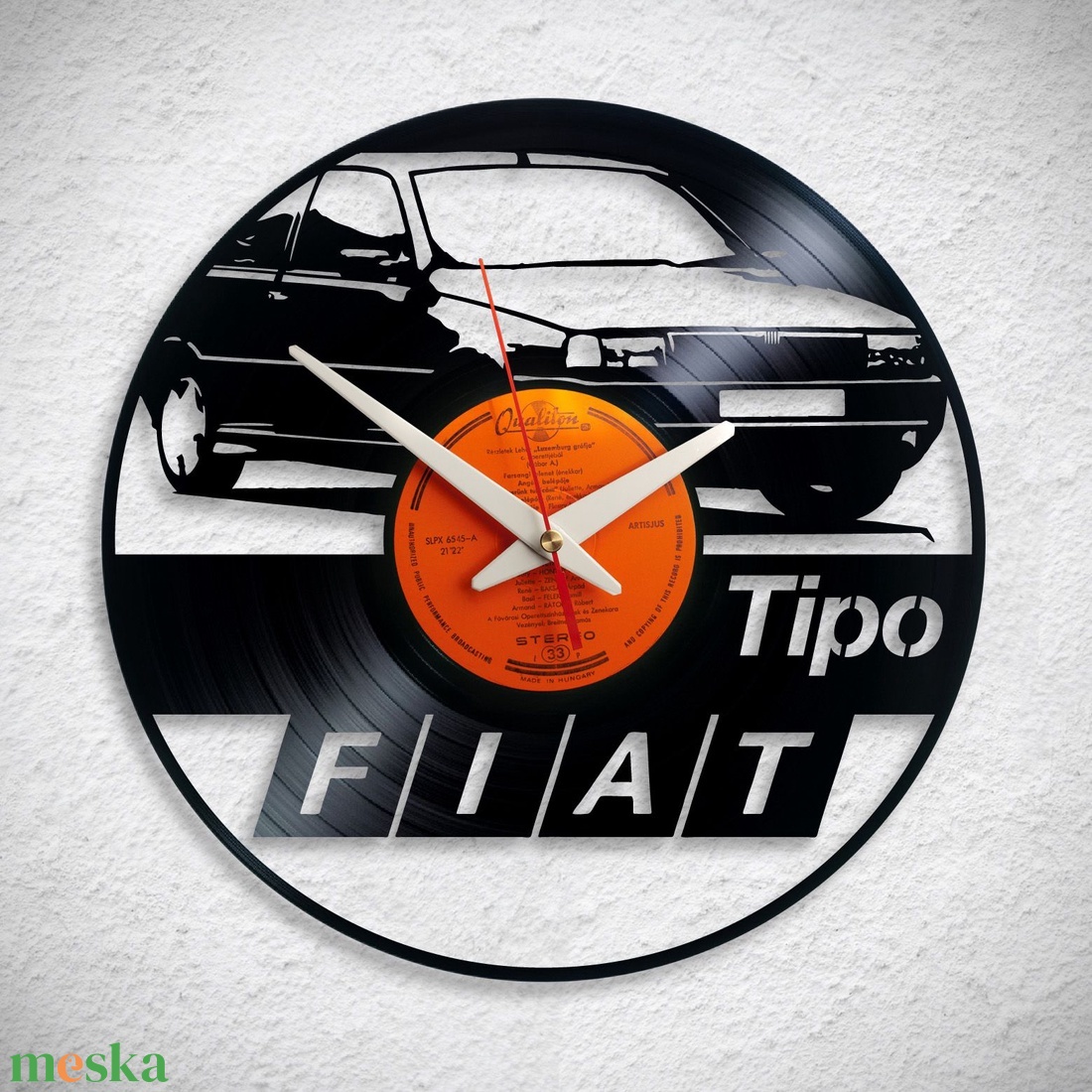 Fiat Tipo - Bakelit falióra - otthon & életmód - dekoráció - fali és függő dekoráció - falióra & óra - Meska.hu