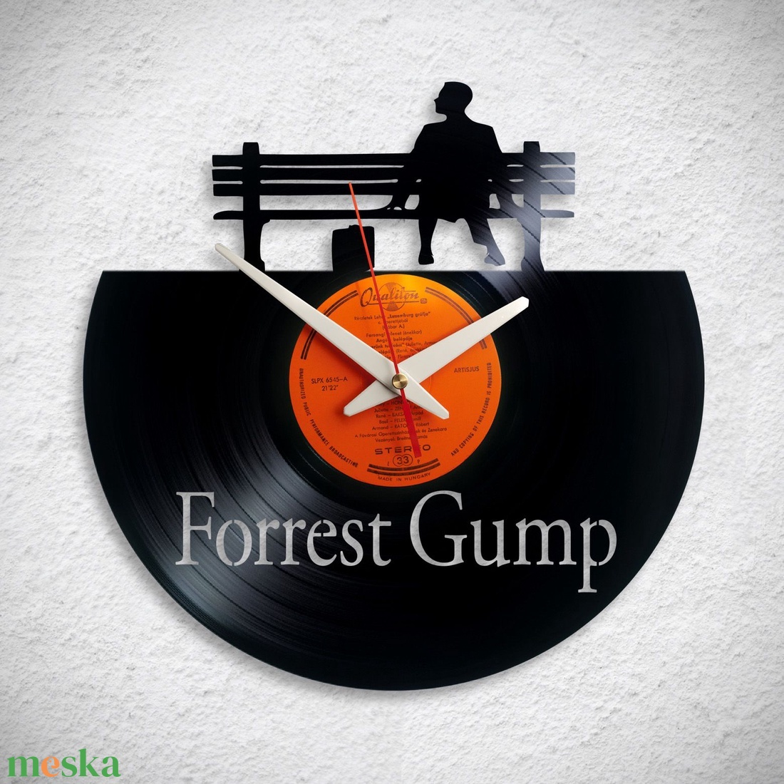 Forrest Gump - Bakelit falióra - otthon & életmód - dekoráció - fali és függő dekoráció - falióra & óra - Meska.hu Forrest Gump - Bakelit falióra - otthon & életmód - dekoráció - fali és függő dekoráció - falióra & óra - Meska.hu