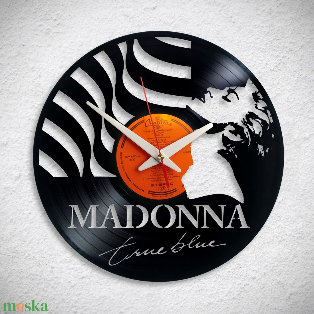 Madonna - Bakelit falióra - otthon & lakás - dekoráció - fali és függő dekoráció - falióra & óra - Meska.hu