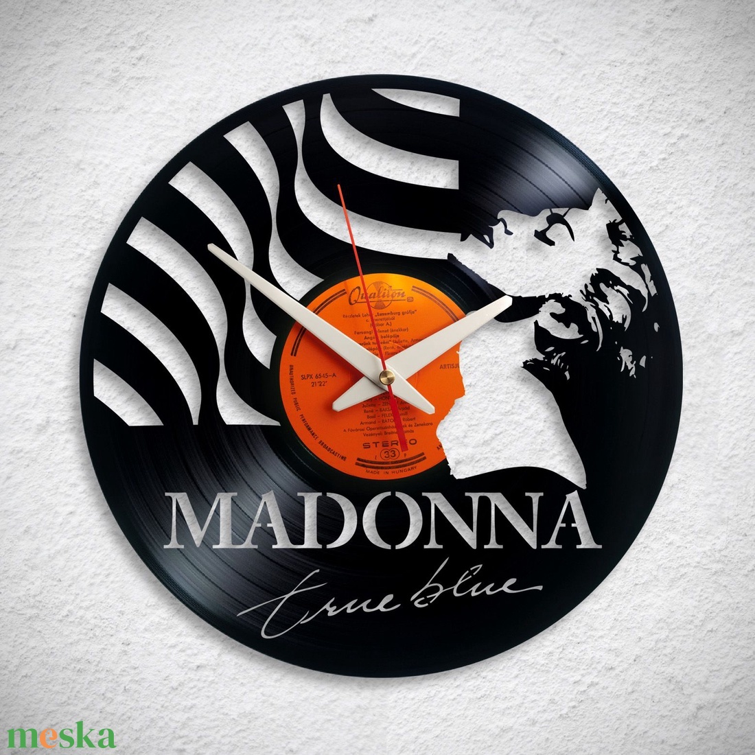 Madonna - Bakelit falióra - otthon & életmód - dekoráció - fali és függő dekoráció - falióra & óra - Meska.hu