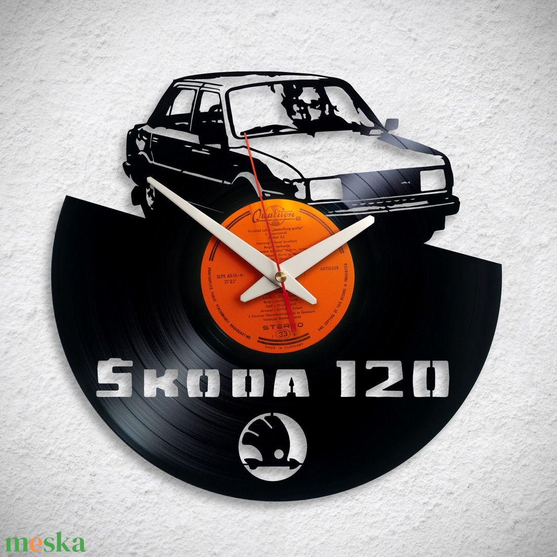 Skoda 120 - Bakelit falióra - otthon & életmód - dekoráció - fali és függő dekoráció - falióra & óra - Meska.hu Skoda 120 - Bakelit falióra - otthon & életmód - dekoráció - fali és függő dekoráció - falióra & óra - Meska.hu