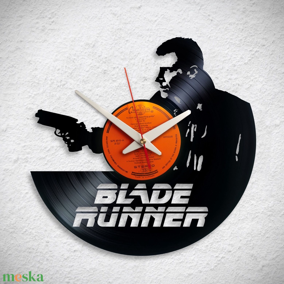 Szárnyas fejvadász - Blade Runner - Bakelit falióra - otthon & életmód - dekoráció - fali és függő dekoráció - falióra & óra - Meska.hu Szárnyas fejvadász - Blade Runner - Bakelit falióra - otthon & életmód - dekoráció - fali és függő dekoráció - falióra & óra - Meska.hu