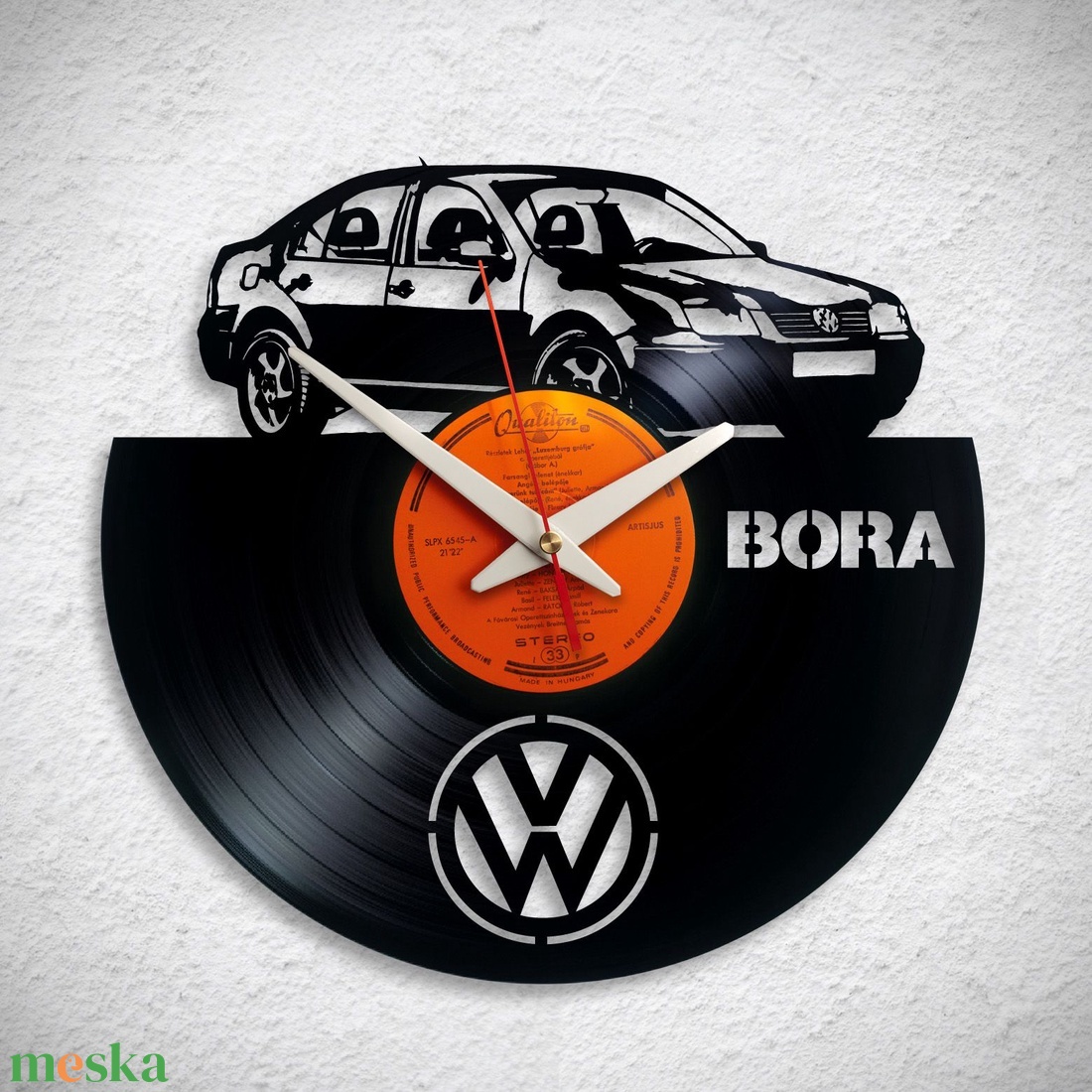 VW Bora - Bakelit falióra - otthon & életmód - dekoráció - fali és függő dekoráció - falióra & óra - Meska.hu VW Bora - Bakelit falióra - otthon & életmód - dekoráció - fali és függő dekoráció - falióra & óra - Meska.hu