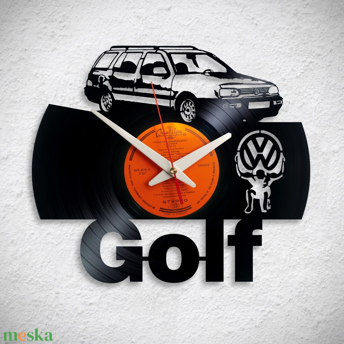 VW Golf kombi - többféle - Bakelit falióra - otthon & életmód - dekoráció - fali és függő dekoráció - falióra & óra - Meska.hu VW Golf kombi - többféle - Bakelit falióra - otthon & életmód - dekoráció - fali és függő dekoráció - falióra & óra - Meska.hu