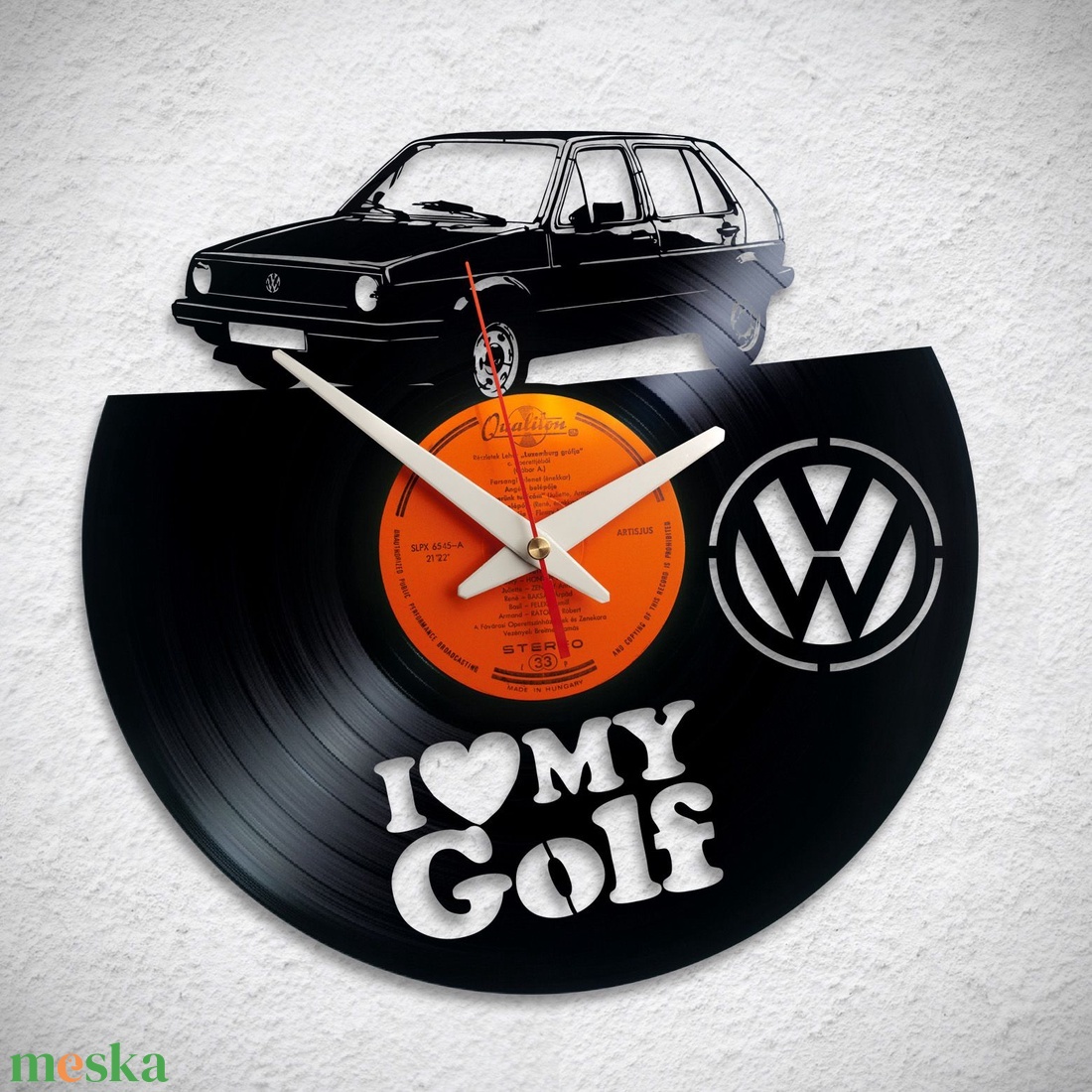 VW Golf - többféle - Bakelit falióra - otthon & életmód - dekoráció - fali és függő dekoráció - falióra & óra - Meska.hu VW Golf - többféle - Bakelit falióra - otthon & életmód - dekoráció - fali és függő dekoráció - falióra & óra - Meska.hu