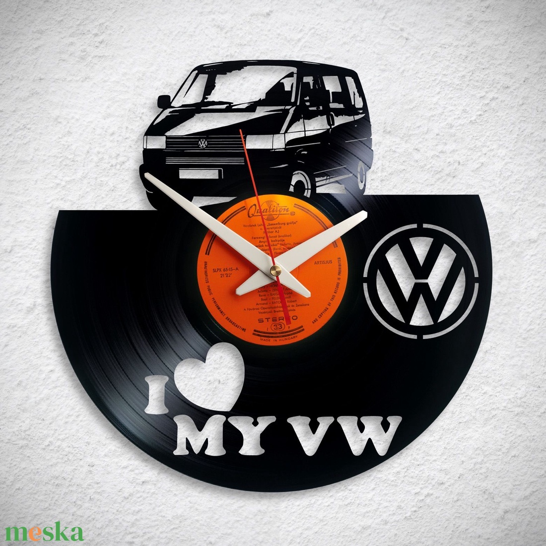 VW Transporter - Bakelit falióra - otthon & életmód - dekoráció - fali és függő dekoráció - falióra & óra - Meska.hu VW Transporter - Bakelit falióra - otthon & életmód - dekoráció - fali és függő dekoráció - falióra & óra - Meska.hu
