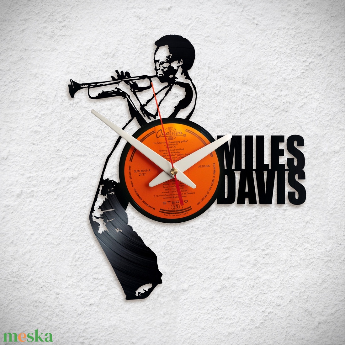 Miles Davis - Jazz - Bakelit falióra - otthon & életmód - dekoráció - fali és függő dekoráció - falióra & óra - Meska.hu Miles Davis - Jazz - Bakelit falióra - otthon & életmód - dekoráció - fali és függő dekoráció - falióra & óra - Meska.hu