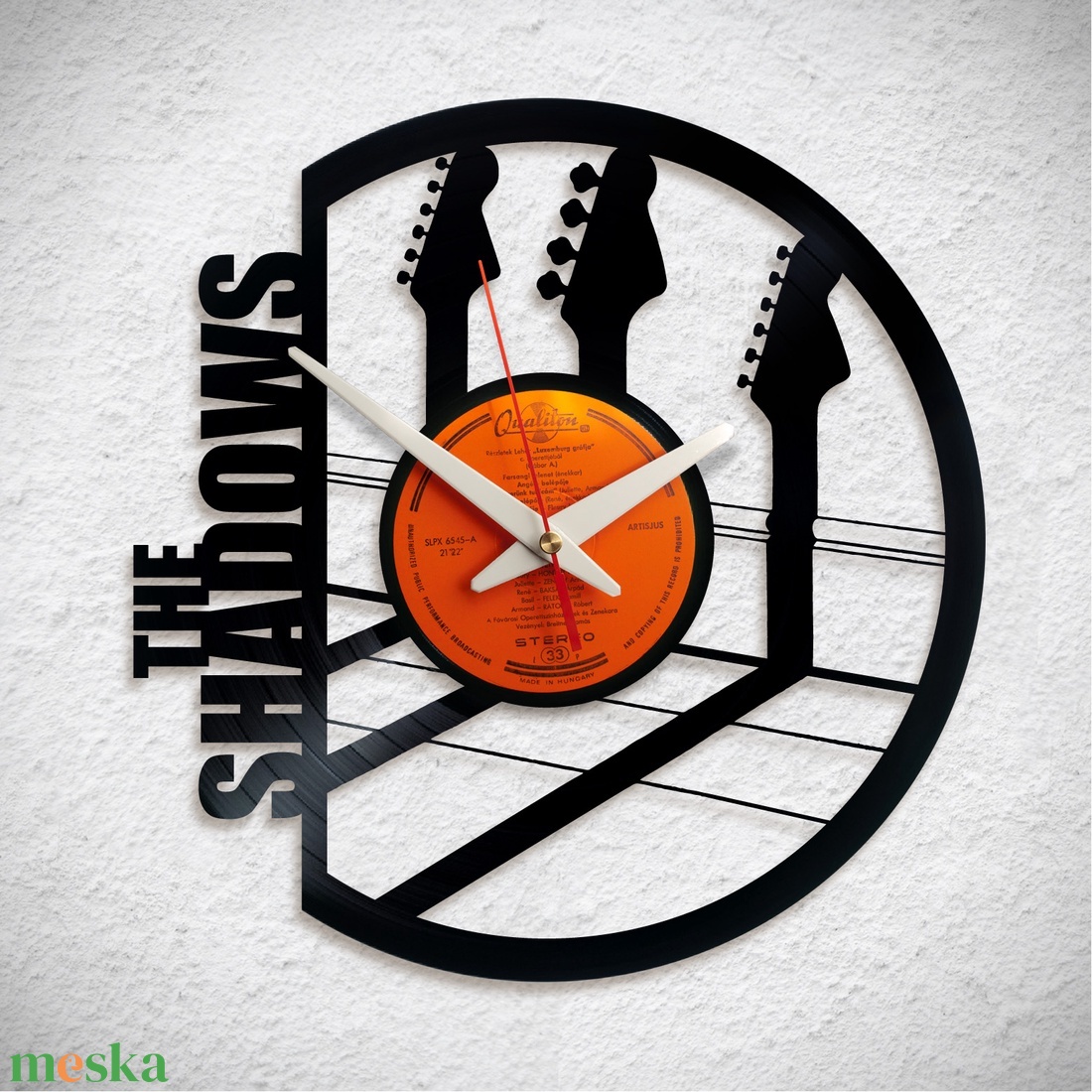 The Shadows - Bakelit falióra - otthon & életmód - dekoráció - fali és függő dekoráció - falióra & óra - Meska.hu The Shadows - Bakelit falióra - otthon & életmód - dekoráció - fali és függő dekoráció - falióra & óra - Meska.hu