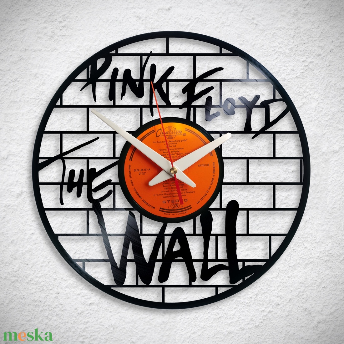 Pink Floyd  The Wall - Bakelit falióra - otthon & lakás - dekoráció - fali és függő dekoráció - falióra & óra - Meska.hu