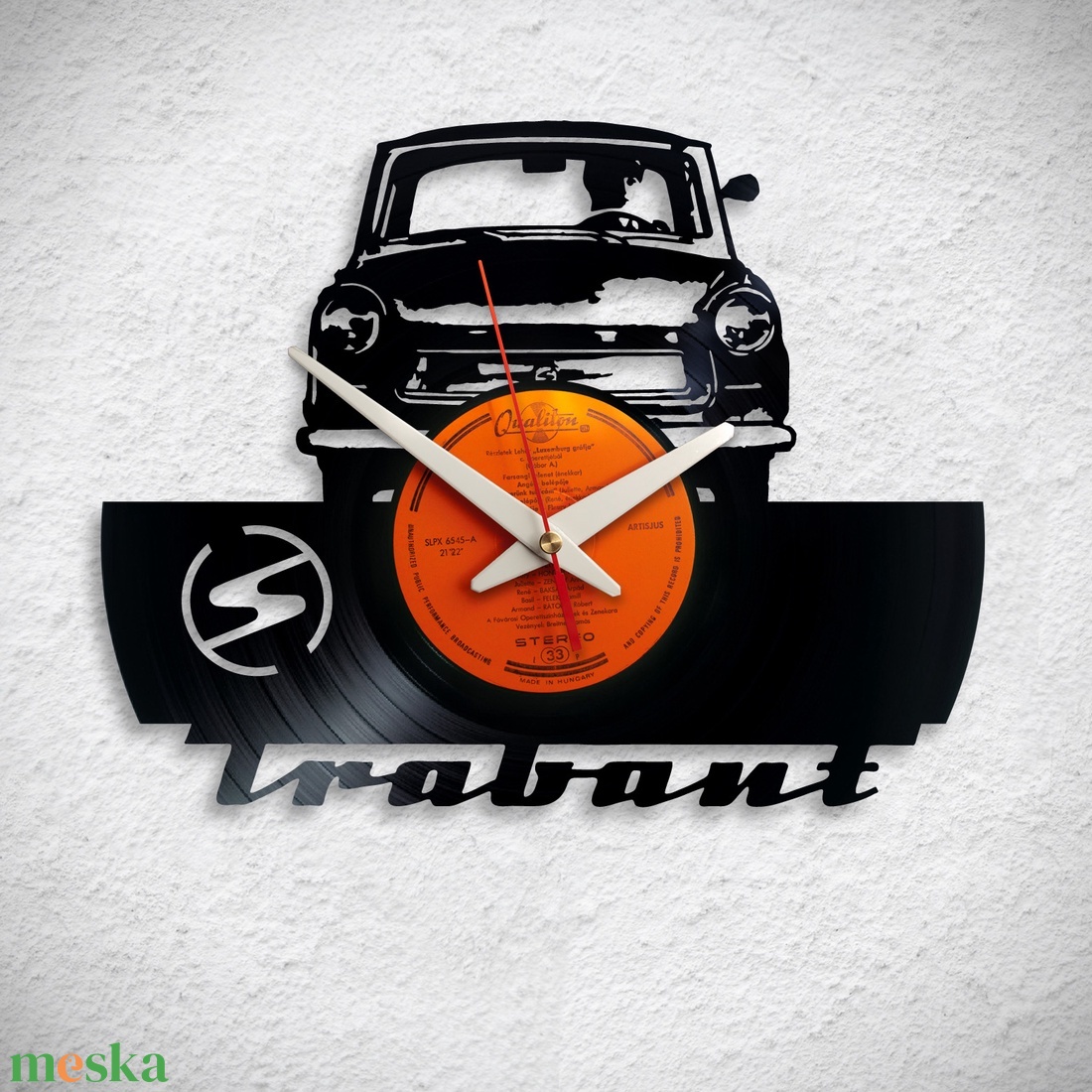 Trabant - Bakelit falióra - otthon & életmód - dekoráció - fali és függő dekoráció - falióra & óra - Meska.hu Trabant - Bakelit falióra - otthon & életmód - dekoráció - fali és függő dekoráció - falióra & óra - Meska.hu