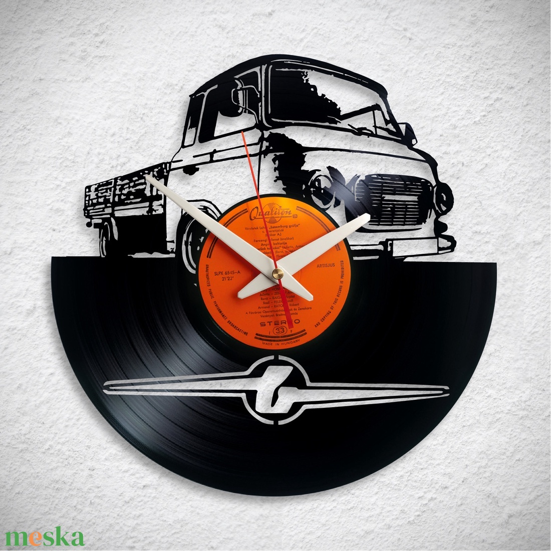 Barkas - Bakelit falióra - otthon & életmód - dekoráció - fali és függő dekoráció - falióra & óra - Meska.hu Barkas - Bakelit falióra - otthon & életmód - dekoráció - fali és függő dekoráció - falióra & óra - Meska.hu