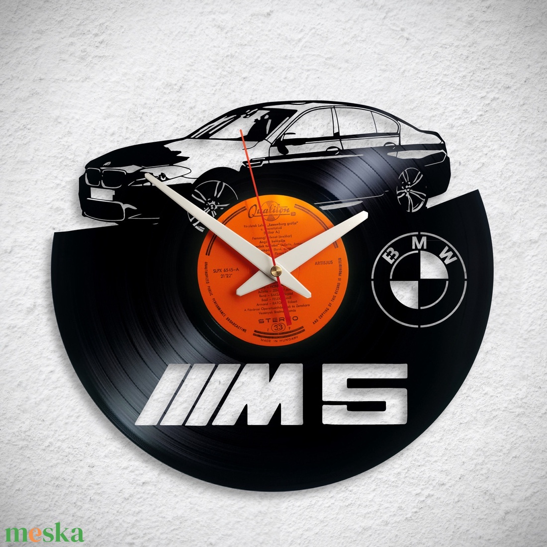 BMW M5 - Bakelit falióra - otthon & életmód - dekoráció - fali és függő dekoráció - falióra & óra - Meska.hu BMW M5 - Bakelit falióra - otthon & életmód - dekoráció - fali és függő dekoráció - falióra & óra - Meska.hu