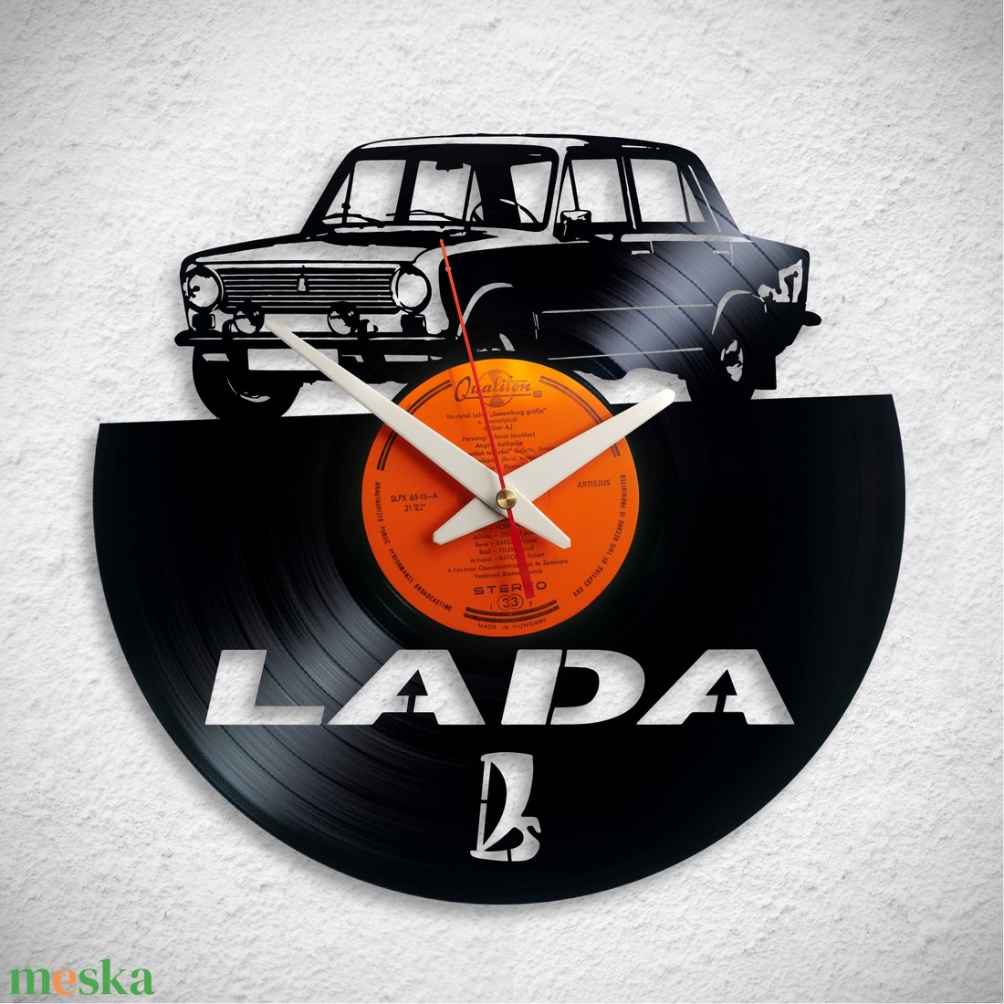 Lada - Zsiguli No4 - Bakelit falióra - otthon & életmód - dekoráció - fali és függő dekoráció - falióra & óra - Meska.hu Lada - Zsiguli No4 - Bakelit falióra - otthon & életmód - dekoráció - fali és függő dekoráció - falióra & óra - Meska.hu