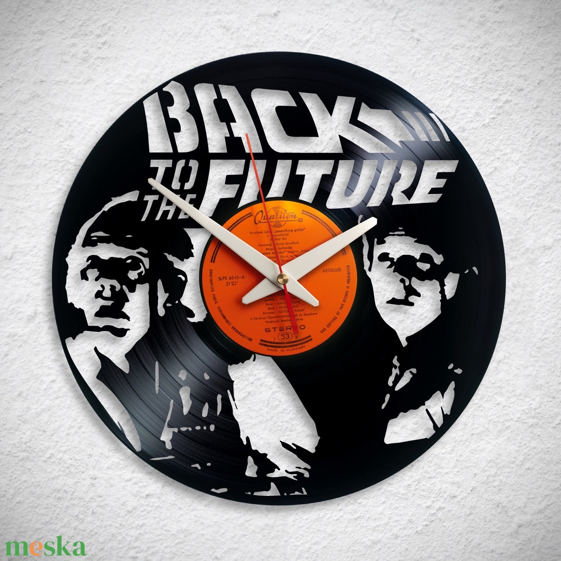 Vissza a jövőbe - Back to the Future - Bakelit falióra - otthon & életmód - dekoráció - fali és függő dekoráció - falióra & óra - Meska.hu Vissza a jövőbe - Back to the Future - Bakelit falióra - otthon & életmód - dekoráció - fali és függő dekoráció - falióra & óra - Meska.hu