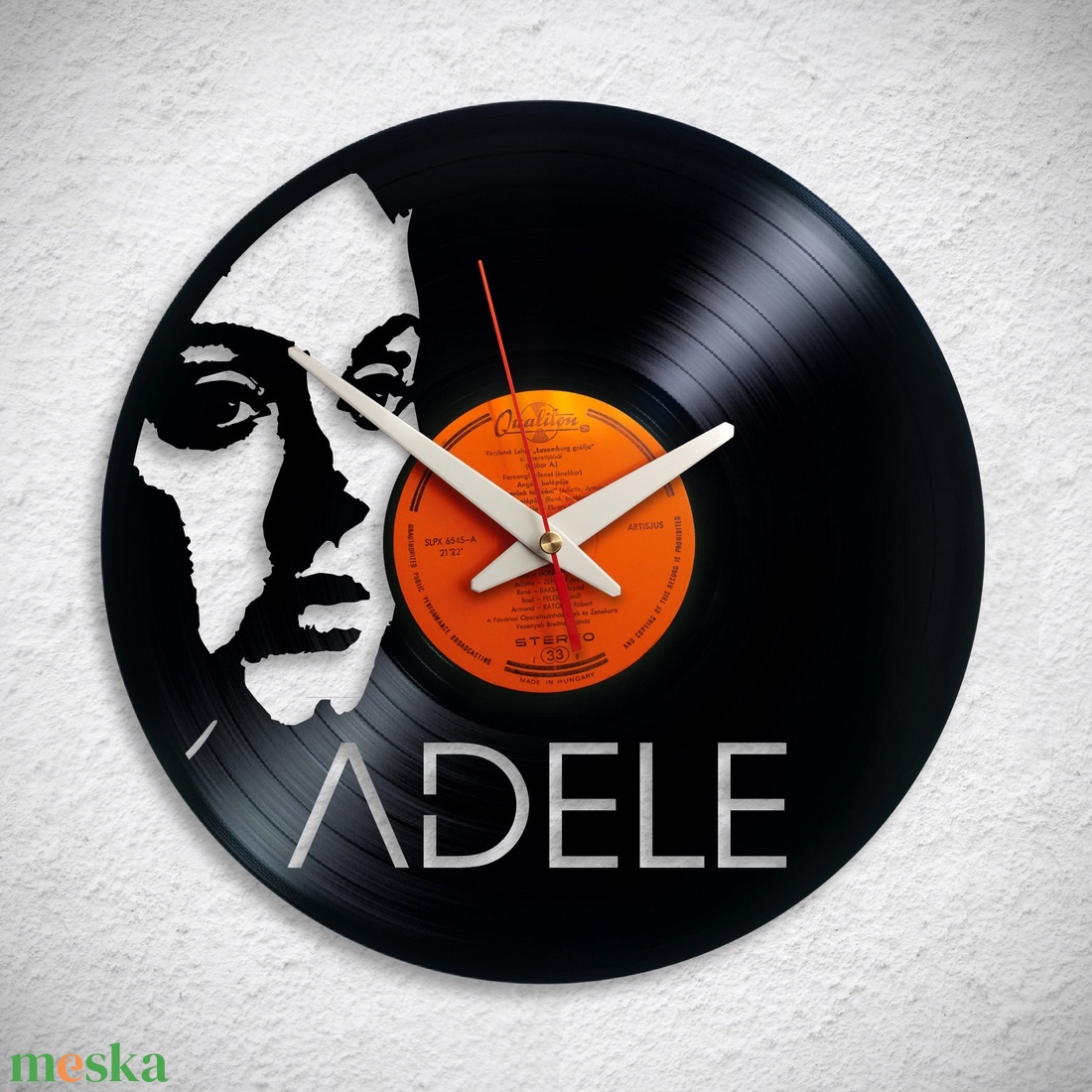 Adele - Bakelit falióra - otthon & életmód - dekoráció - fali és függő dekoráció - falióra & óra - Meska.hu Adele - Bakelit falióra - otthon & életmód - dekoráció - fali és függő dekoráció - falióra & óra - Meska.hu