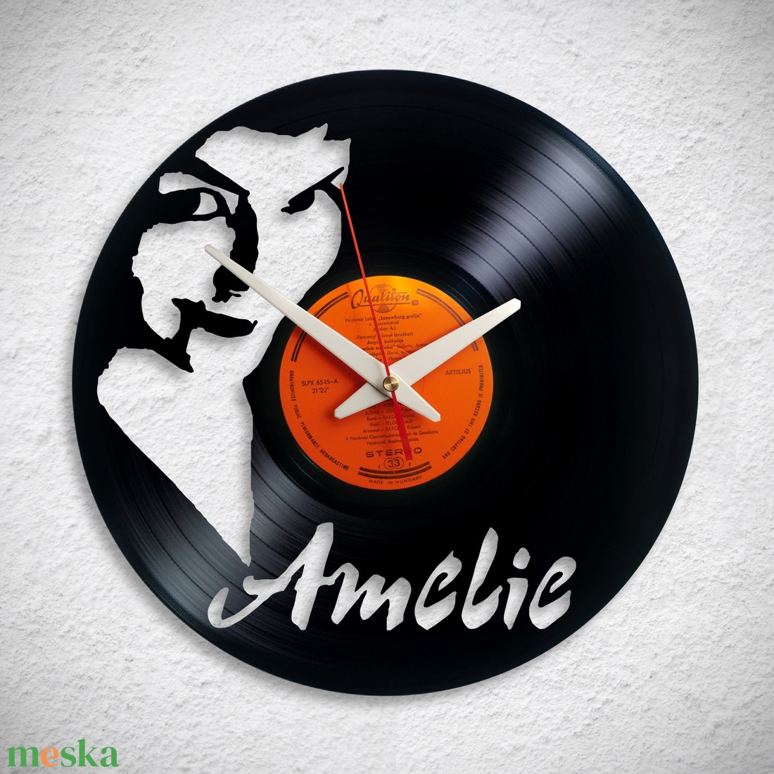 Amelie - Bakelit falióra - otthon & életmód - dekoráció - fali és függő dekoráció - falióra & óra - Meska.hu Amelie - Bakelit falióra - otthon & életmód - dekoráció - fali és függő dekoráció - falióra & óra - Meska.hu