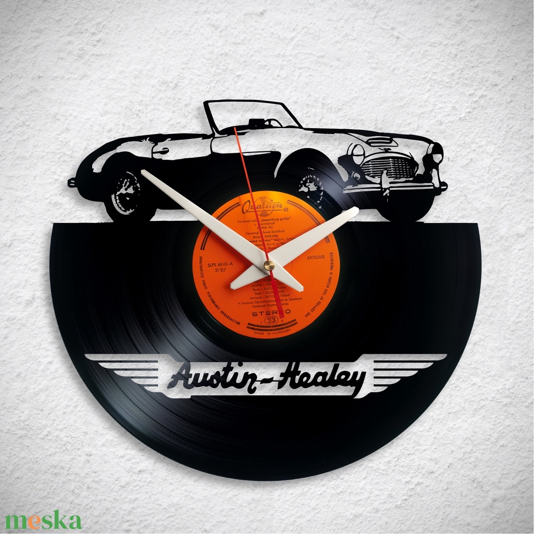 Austin Healey - Bakelit falióra - otthon & életmód - dekoráció - fali és függő dekoráció - falióra & óra - Meska.hu Austin Healey - Bakelit falióra - otthon & életmód - dekoráció - fali és függő dekoráció - falióra & óra - Meska.hu