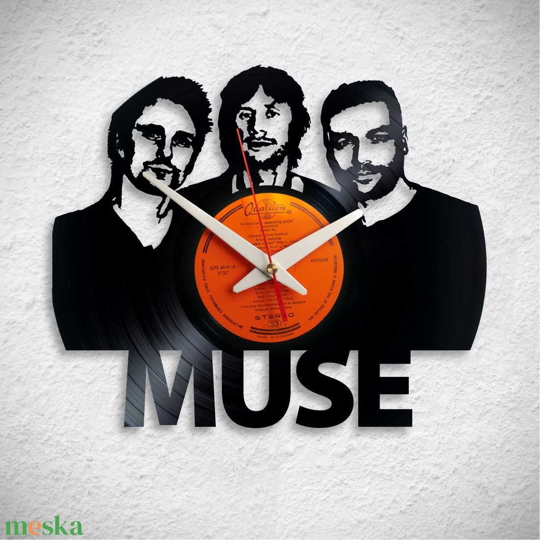 Muse - Bakelit falióra - otthon & életmód - dekoráció - fali és függő dekoráció - falióra & óra - Meska.hu