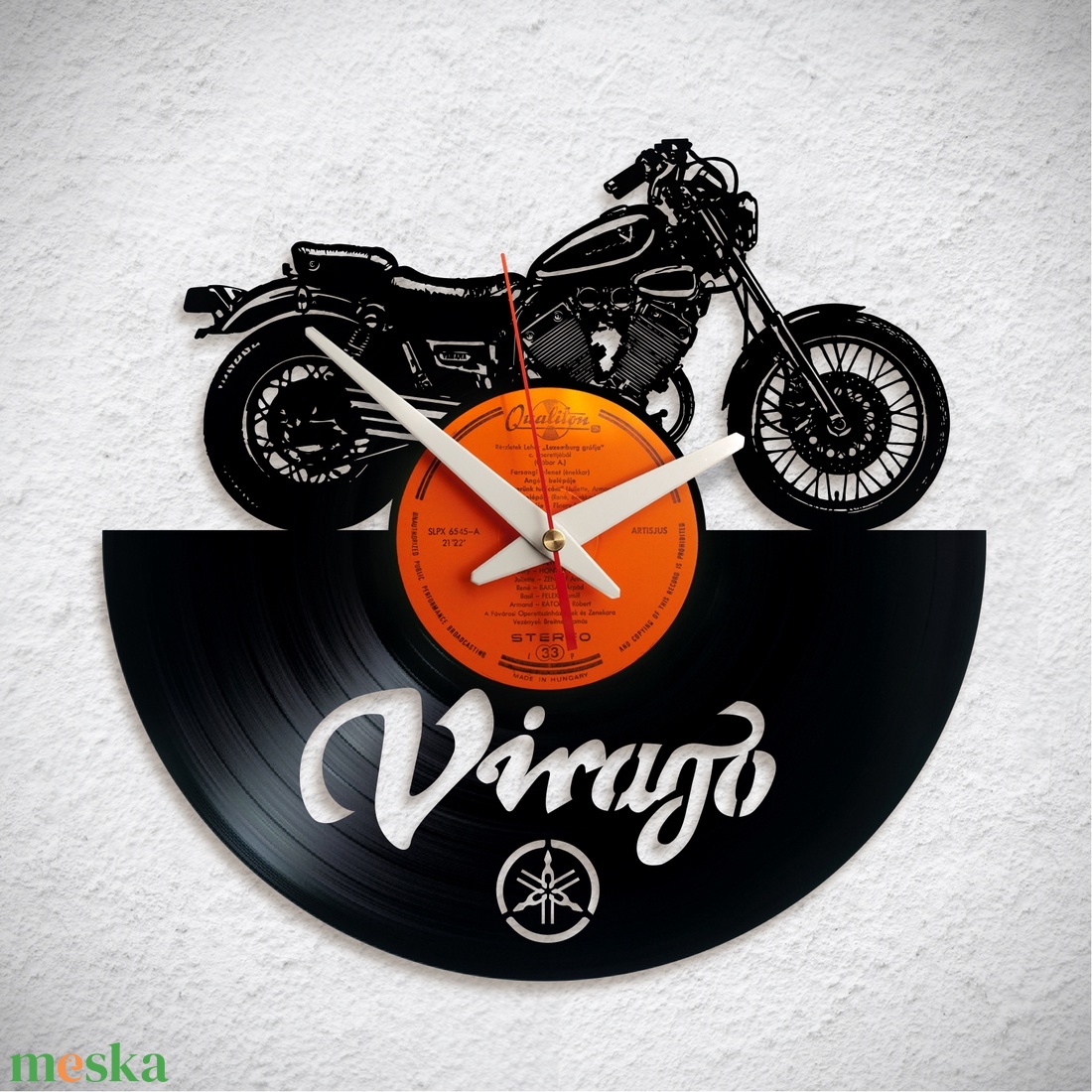 Yamaha Virago 535 - Bakelit falióra - otthon & életmód - dekoráció - fali és függő dekoráció - falióra & óra - Meska.hu Yamaha Virago 535 - Bakelit falióra - otthon & életmód - dekoráció - fali és függő dekoráció - falióra & óra - Meska.hu