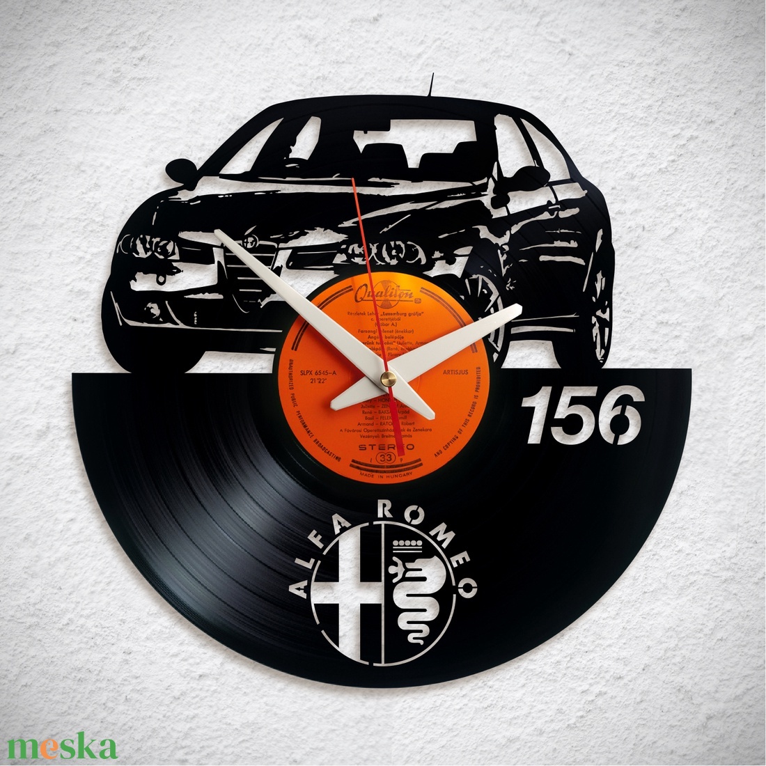 Alfa Romeo 156 - Bakelit falióra - otthon & életmód - dekoráció - fali és függő dekoráció - falióra & óra - Meska.hu Alfa Romeo 156 - Bakelit falióra - otthon & életmód - dekoráció - fali és függő dekoráció - falióra & óra - Meska.hu