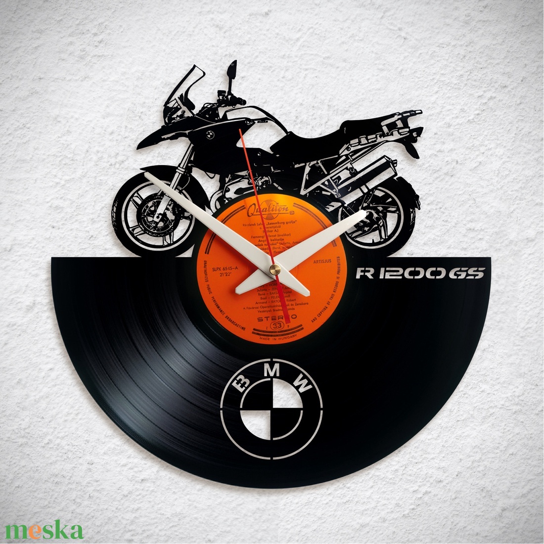 BMW R1200GS - Bakelit falióra - otthon & életmód - dekoráció - fali és függő dekoráció - falióra & óra - Meska.hu BMW R1200GS - Bakelit falióra - otthon & életmód - dekoráció - fali és függő dekoráció - falióra & óra - Meska.hu