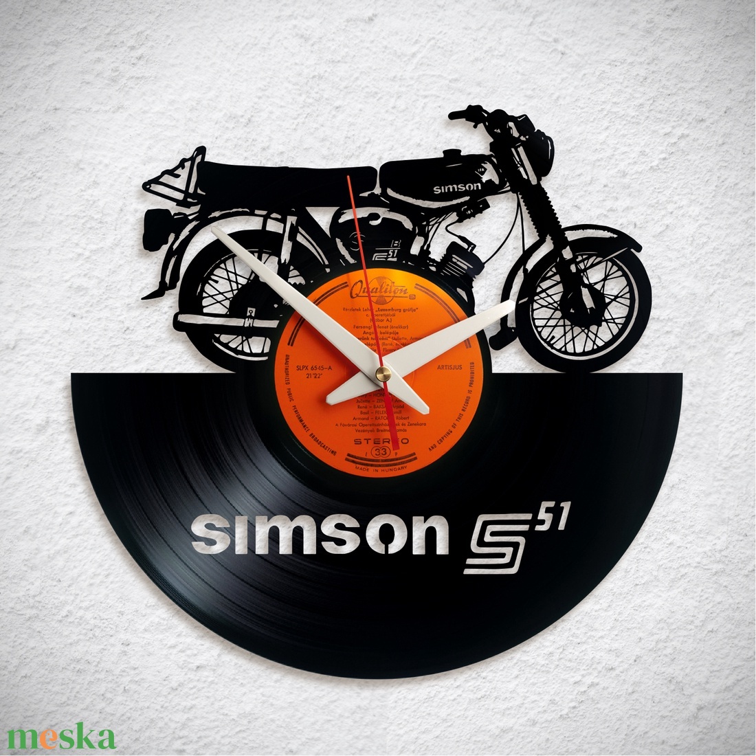 Simson S51 - Bakelit falióra - otthon & életmód - dekoráció - fali és függő dekoráció - falióra & óra - Meska.hu Simson S51 - Bakelit falióra - otthon & életmód - dekoráció - fali és függő dekoráció - falióra & óra - Meska.hu