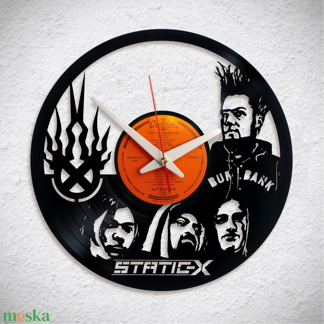 Static-X Wayne Static - Bakelit falióra - otthon & életmód - dekoráció - fali és függő dekoráció - falióra & óra - Meska.hu Static-X Wayne Static - Bakelit falióra - otthon & életmód - dekoráció - fali és függő dekoráció - falióra & óra - Meska.hu
