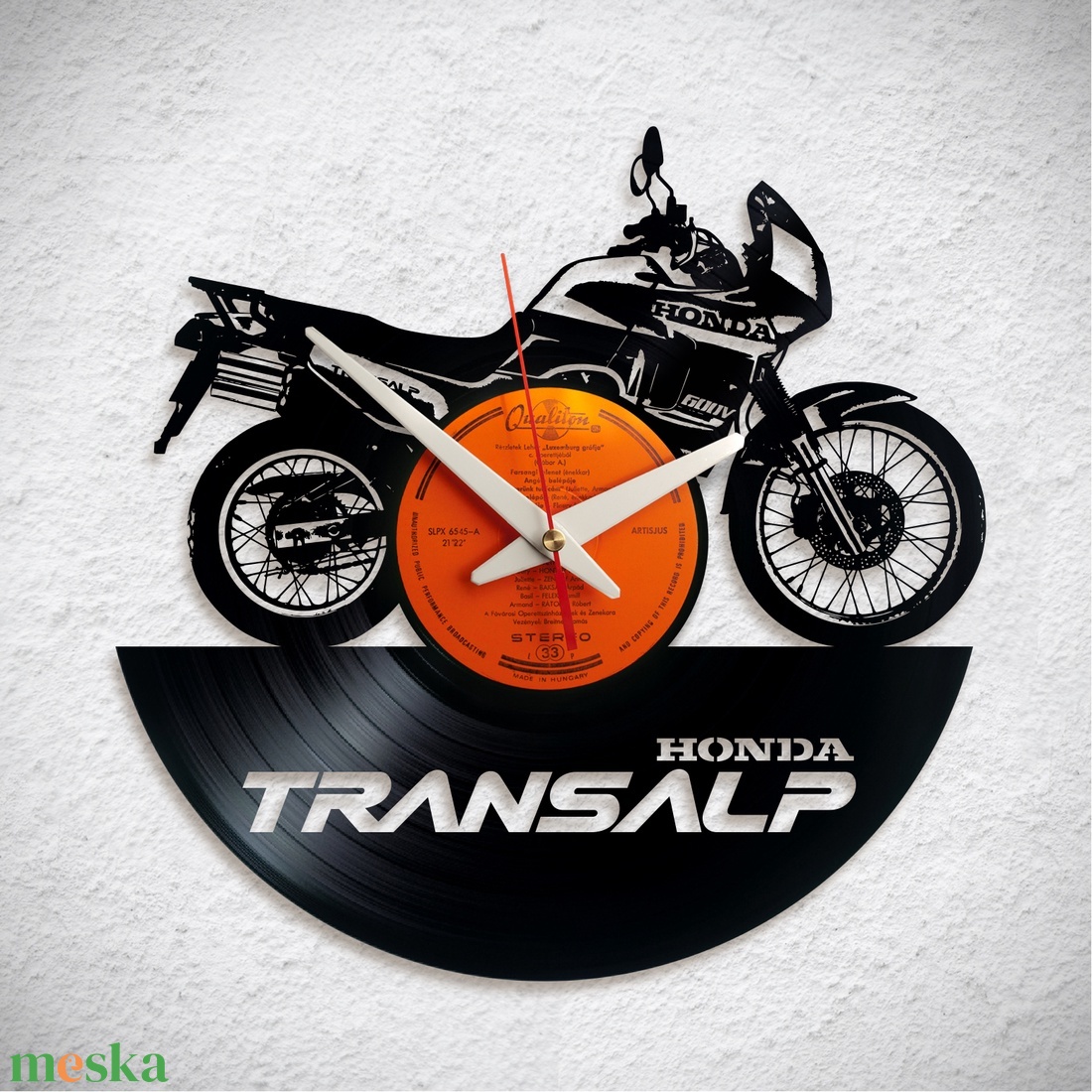 Honda Transalp 1987 - Bakelit falióra - otthon & életmód - dekoráció - fali és függő dekoráció - falióra & óra - Meska.hu Honda Transalp 1987 - Bakelit falióra - otthon & életmód - dekoráció - fali és függő dekoráció - falióra & óra - Meska.hu