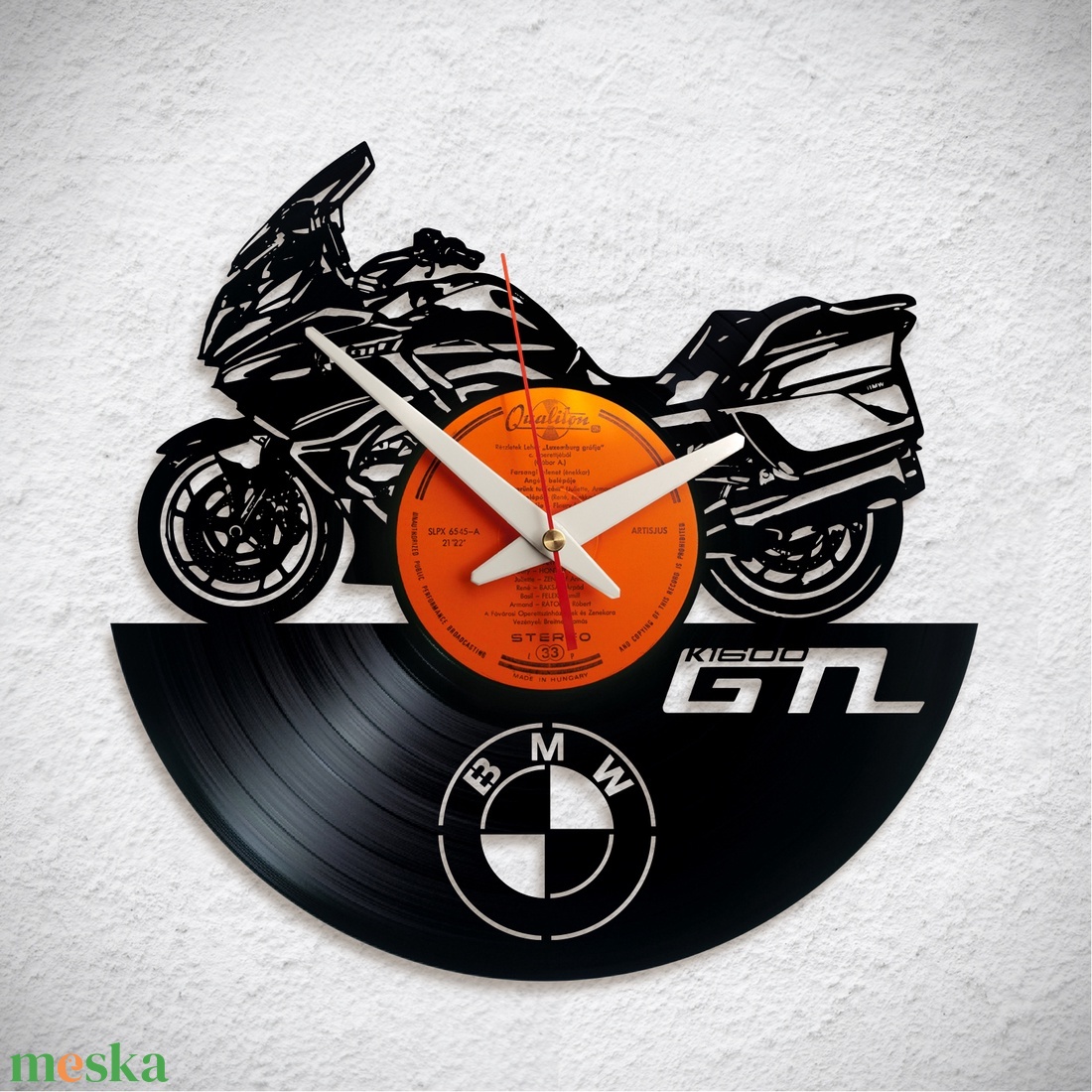 Bakelit falióra BMW K1600 GTL - otthon & életmód - dekoráció - fali és függő dekoráció - falióra & óra - Meska.hu Bakelit falióra BMW K1600 GTL - otthon & életmód - dekoráció - fali és függő dekoráció - falióra & óra - Meska.hu