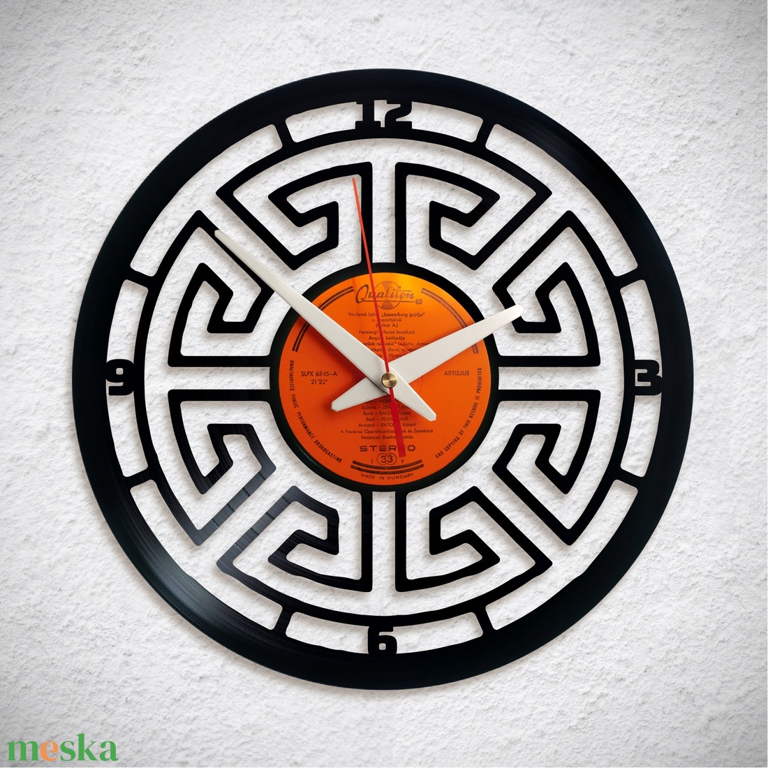 Zorba - Bakelit falióra - otthon & életmód - dekoráció - fali és függő dekoráció - falióra & óra - Meska.hu