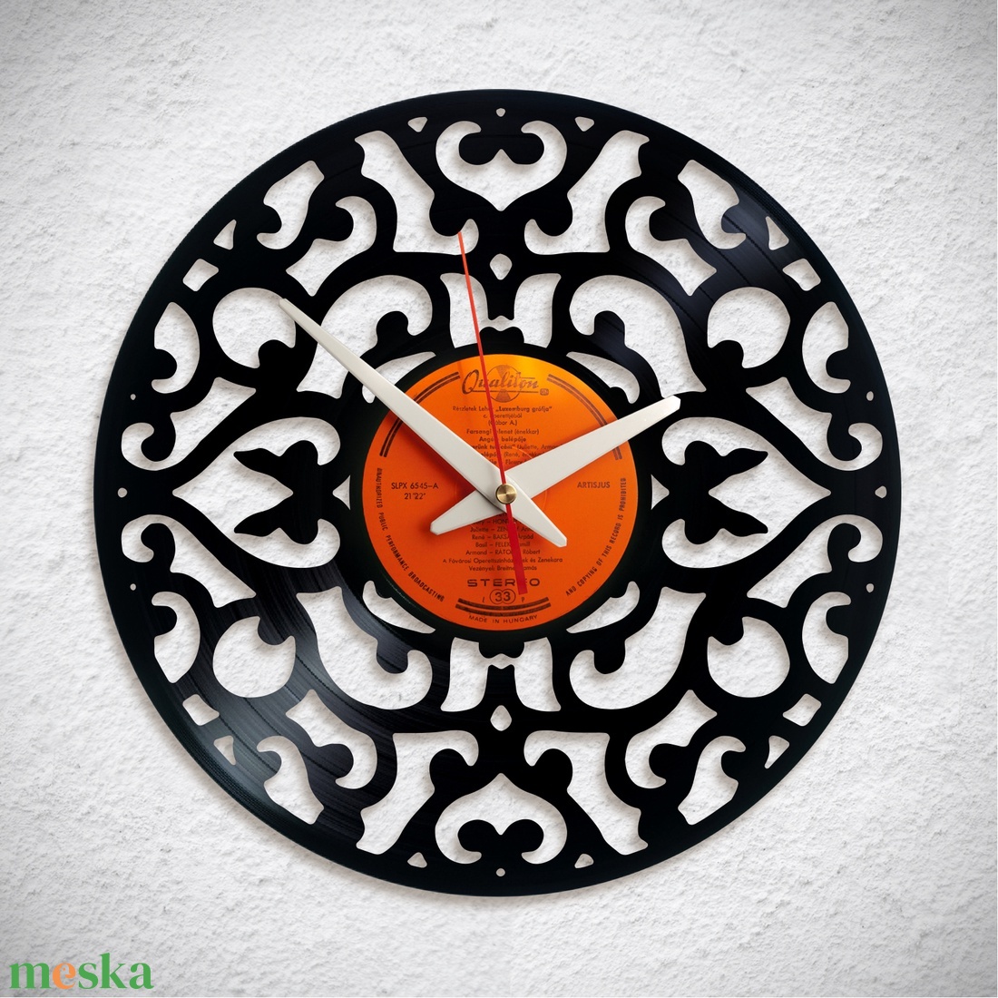 Ornament No1 - Bakelit falióra - otthon & életmód - dekoráció - fali és függő dekoráció - falióra & óra - Meska.hu