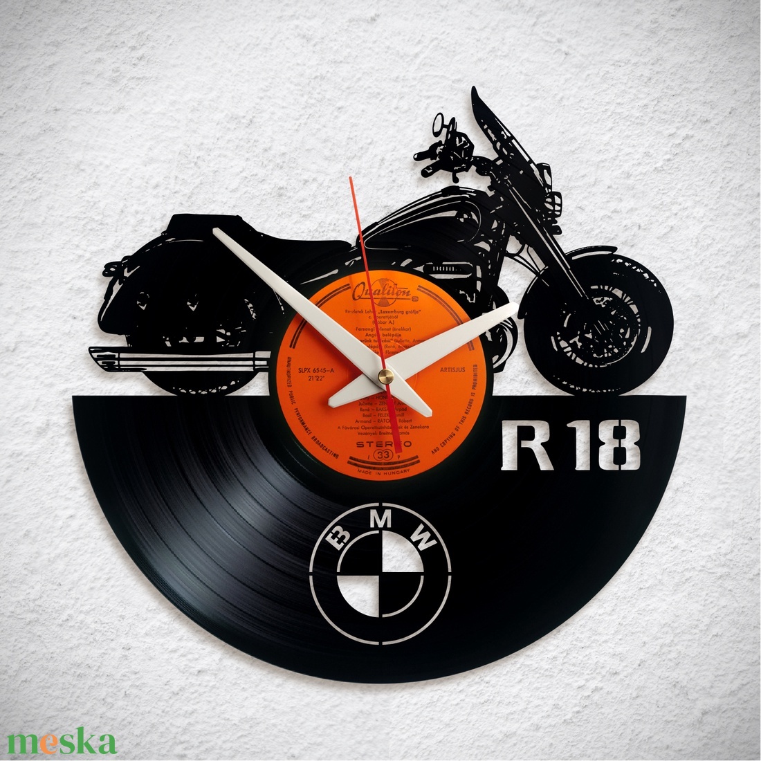 BMW R18 - Bakelit falióra - otthon & életmód - dekoráció - fali és függő dekoráció - falióra & óra - Meska.hu
