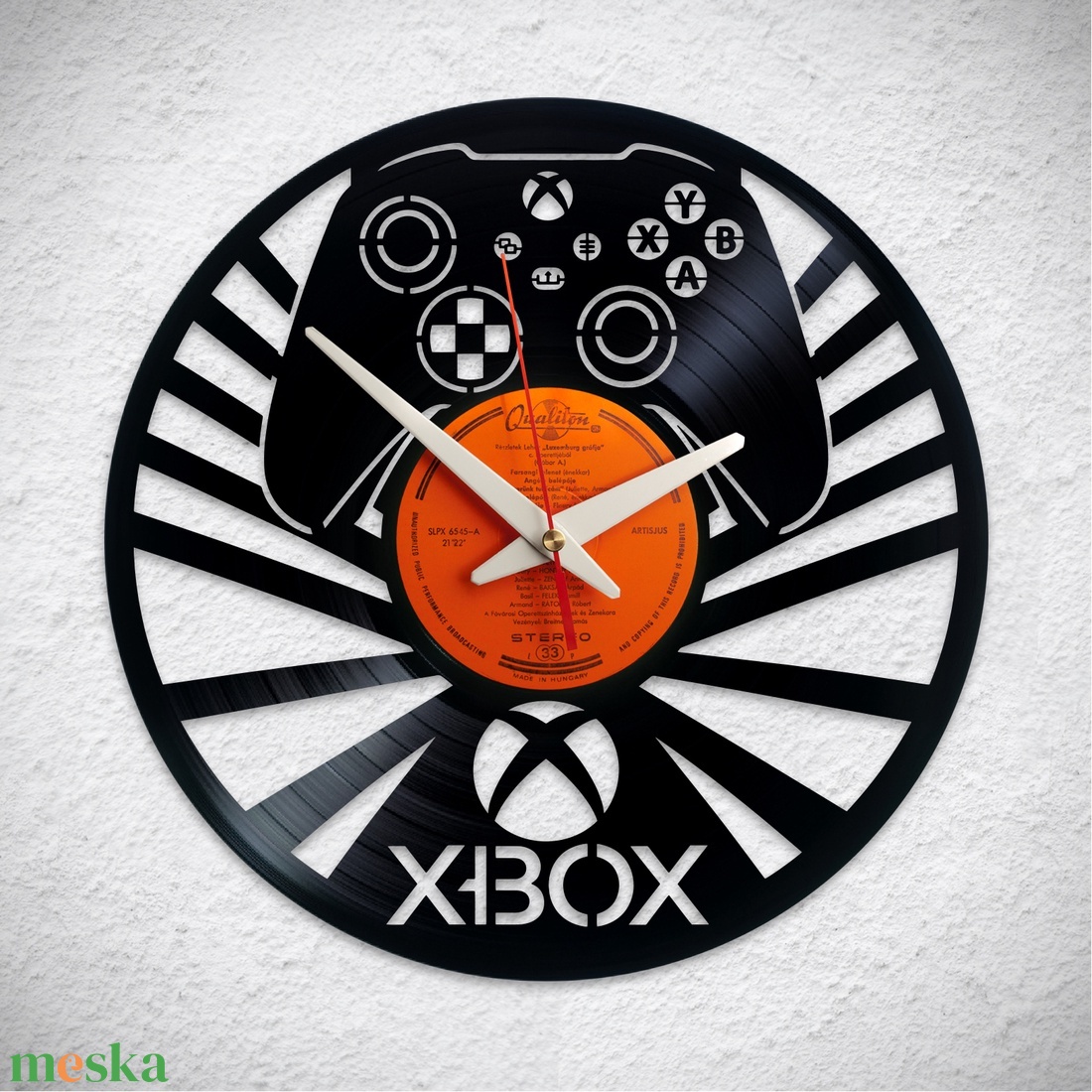 Microsoft XBOX - Bakelit falióra - otthon & életmód - dekoráció - fali és függő dekoráció - falióra & óra - Meska.hu