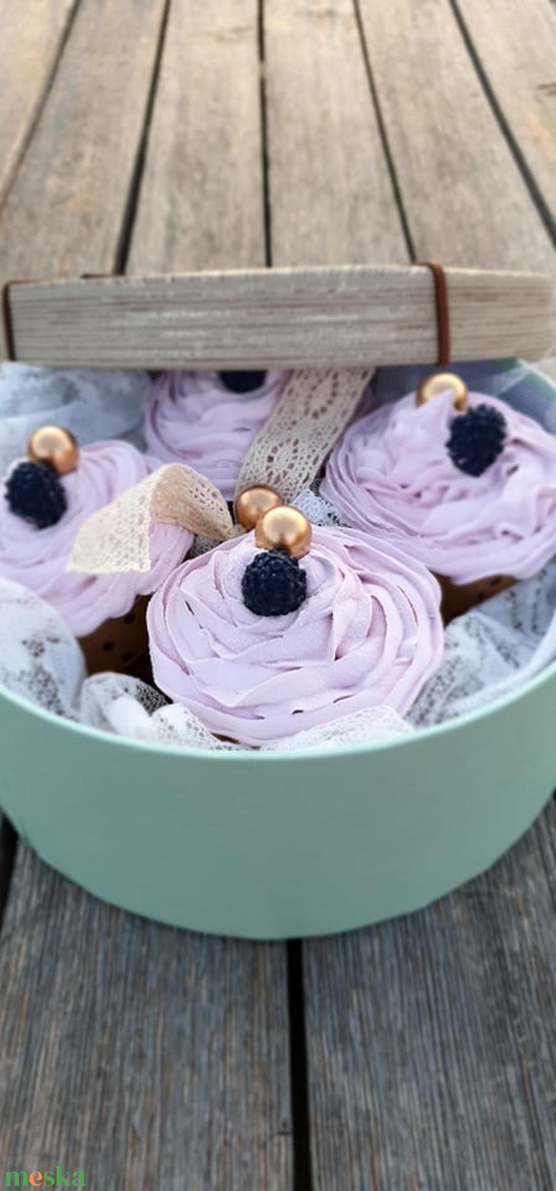 Vintage Pink Blackberrys Muffin box - otthon & életmód - dekoráció - dísztárgy - Meska.hu Vintage Pink Blackberrys Muffin box - otthon & életmód - dekoráció - dísztárgy - Meska.hu