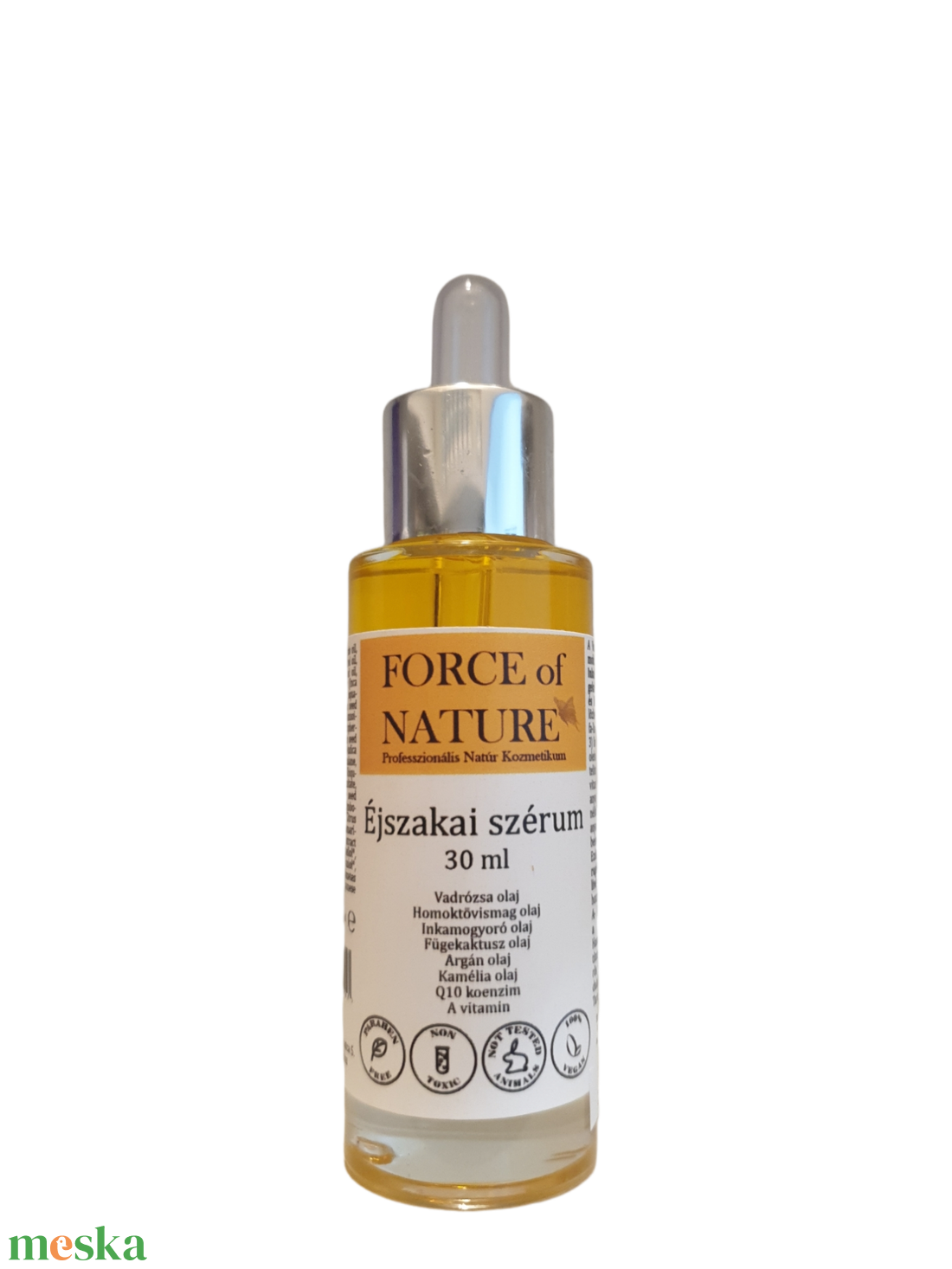 ÉJSZAKAI SZÉRUM 30 ml - szépségápolás - arcápolás - arckrém - Meska.hu