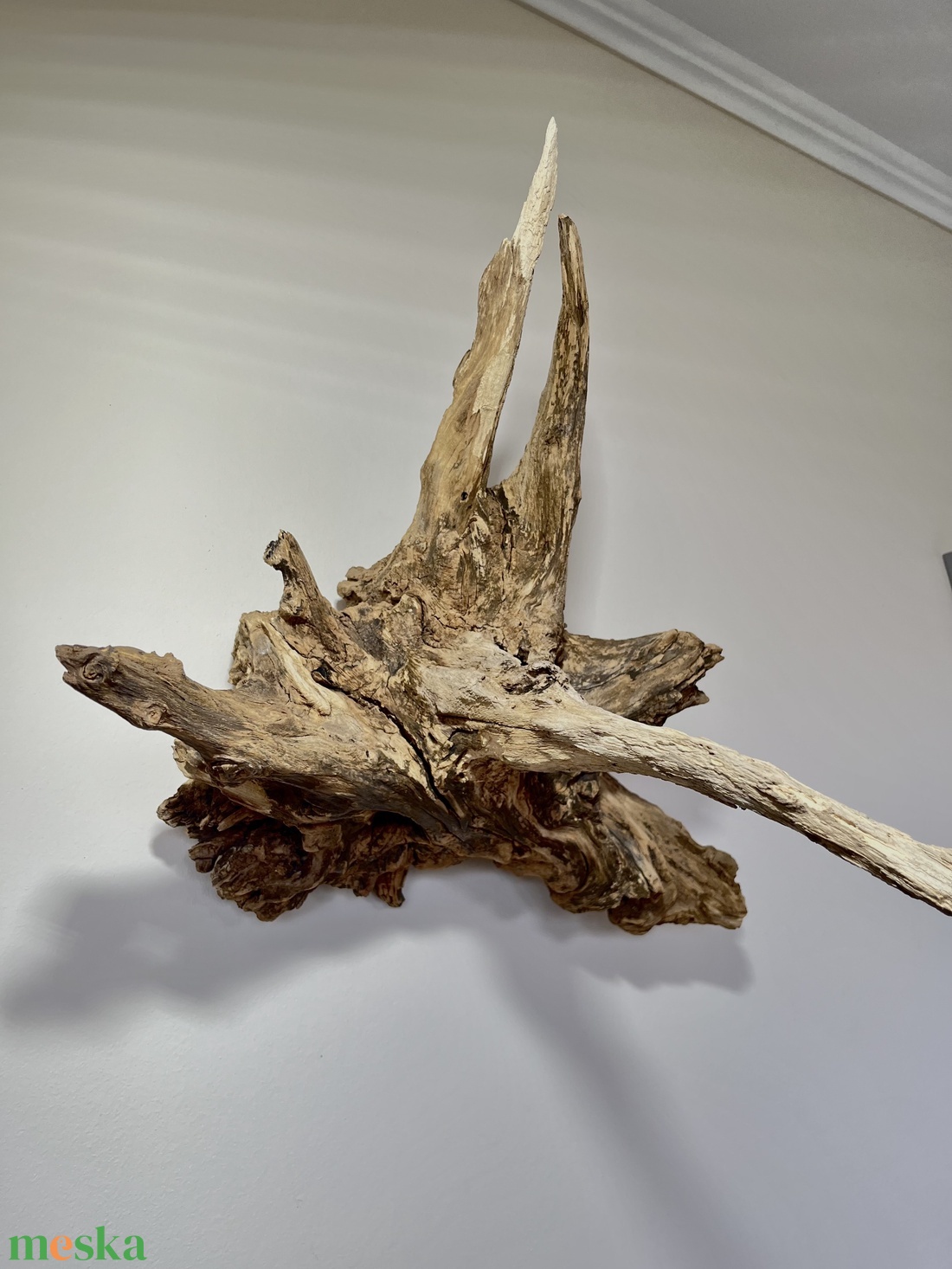 WallRootDeco II (60 x 60 cm, 6 kg) - otthon & életmód - dekoráció - fali és függő dekoráció - falra akasztható dekor - Meska.hu