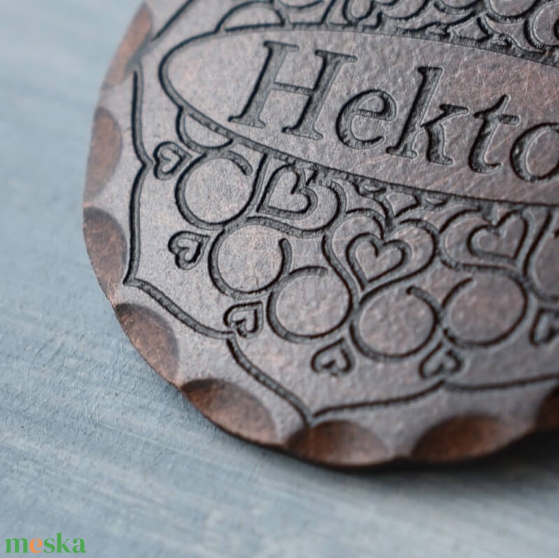 Mandala kutyabiléta (vörösréz) - otthon & életmód - kisállatoknak - kutyáknak - kutya biléta - Meska.hu
