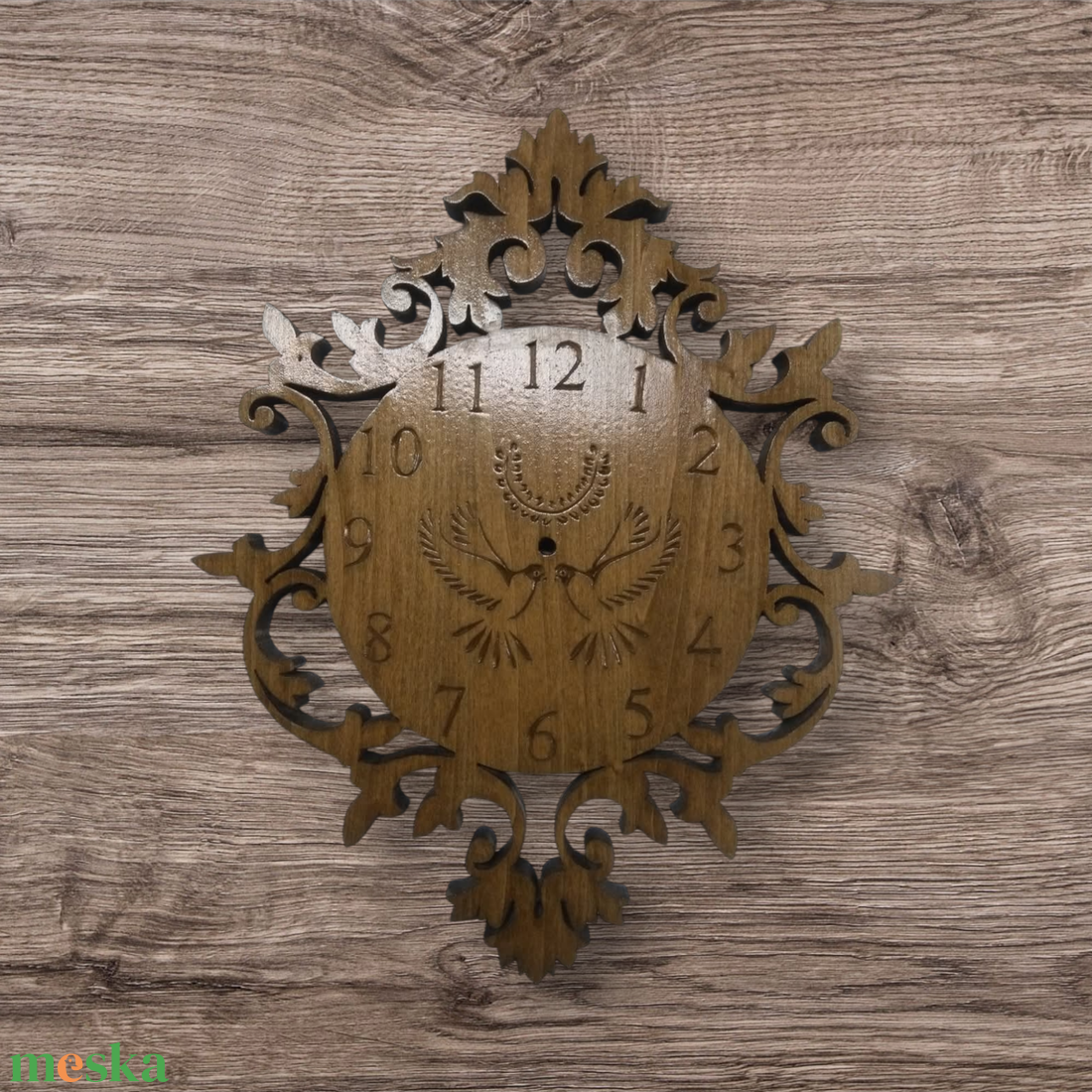 Faragott óra .  - otthon & életmód - dekoráció - fali és függő dekoráció - falióra & óra - Meska.hu Faragott óra .  - otthon & életmód - dekoráció - fali és függő dekoráció - falióra & óra - Meska.hu
