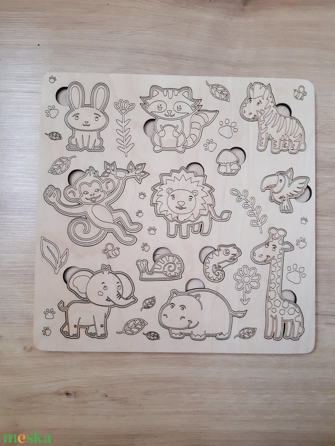 Állatos kirakó fából. - játék & sport - építőjáték - Meska.hu Állatos kirakó fából. - játék & sport - építőjáték - Meska.hu