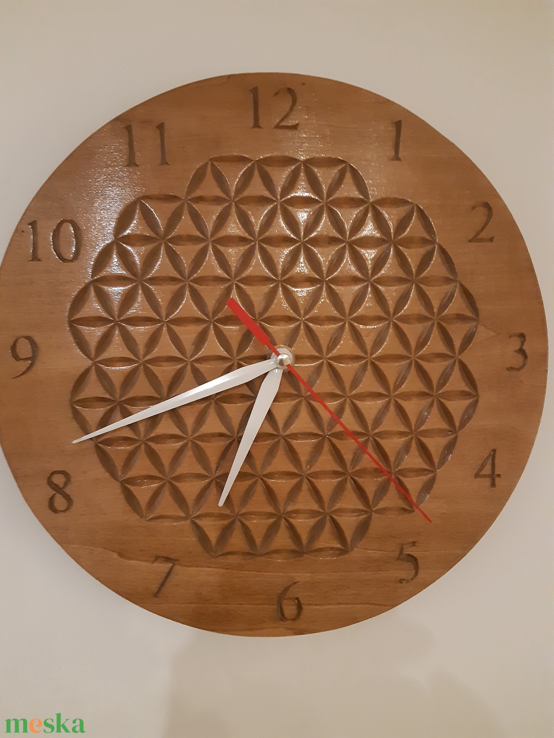 Kézzel faragott óra . ( Élet fa  , Élet virága ) - otthon & életmód - dekoráció - fali és függő dekoráció - falióra & óra - Meska.hu Kézzel faragott óra . ( Élet fa  , Élet virága ) - otthon & életmód - dekoráció - fali és függő dekoráció - falióra & óra - Meska.hu