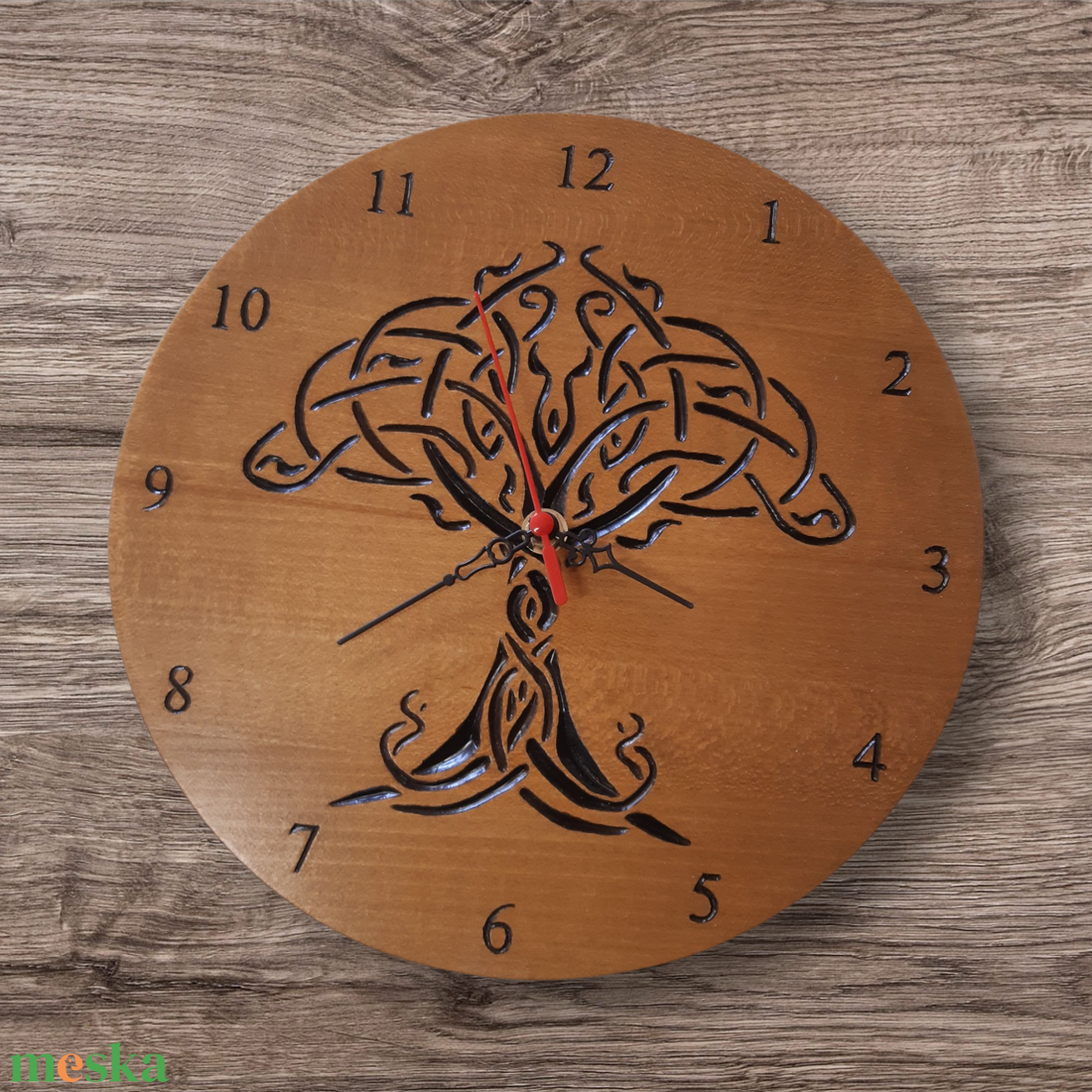 Kézzel faragott óra . ( Élet fa  , Élet virága ) - otthon & életmód - dekoráció - fali és függő dekoráció - falióra & óra - Meska.hu Kézzel faragott óra . ( Élet fa  , Élet virága ) - otthon & életmód - dekoráció - fali és függő dekoráció - falióra & óra - Meska.hu