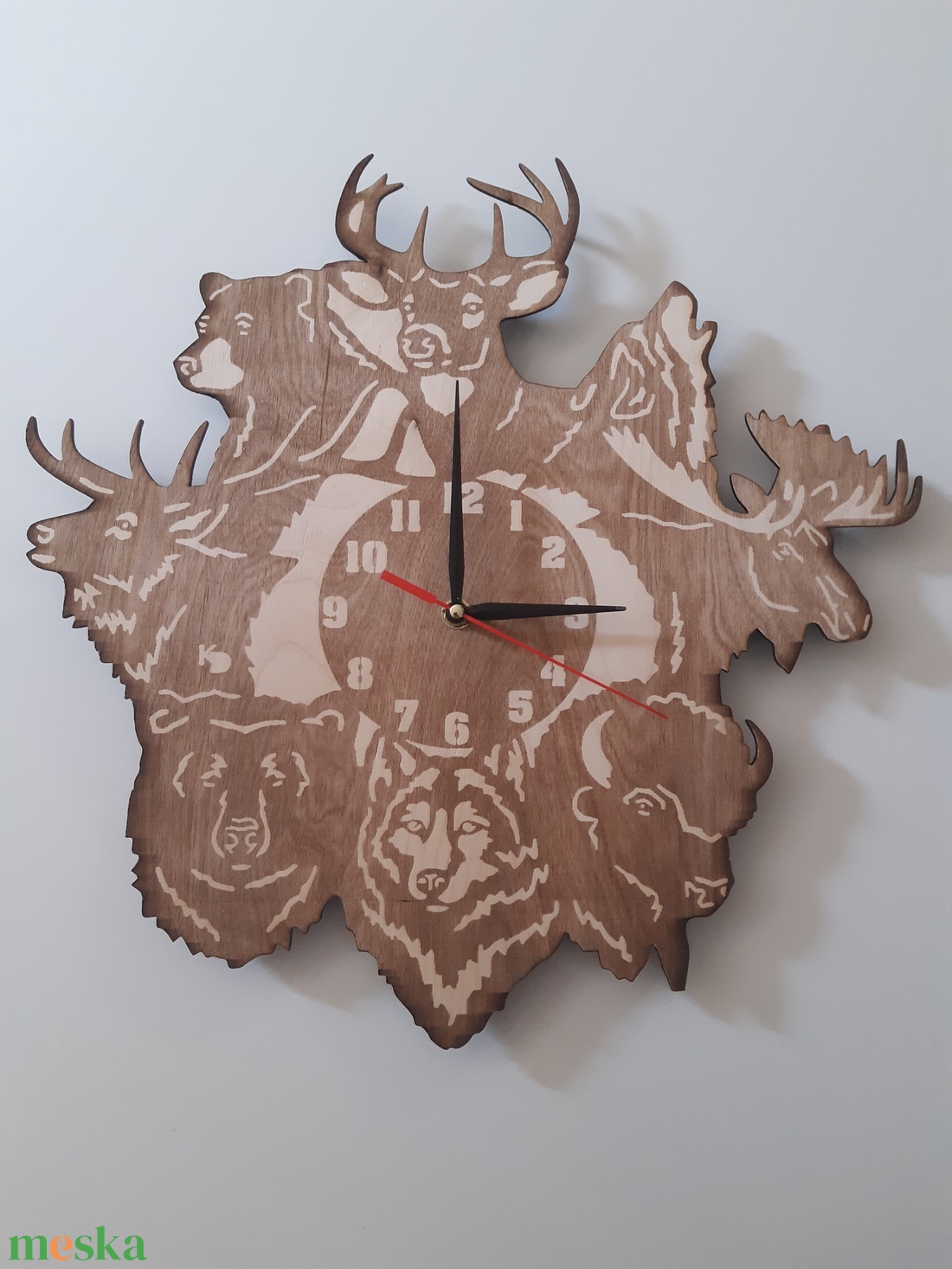 Állatos fali óra  - otthon & életmód - dekoráció - fali és függő dekoráció - falióra & óra - Meska.hu Állatos fali óra  - otthon & életmód - dekoráció - fali és függő dekoráció - falióra & óra - Meska.hu